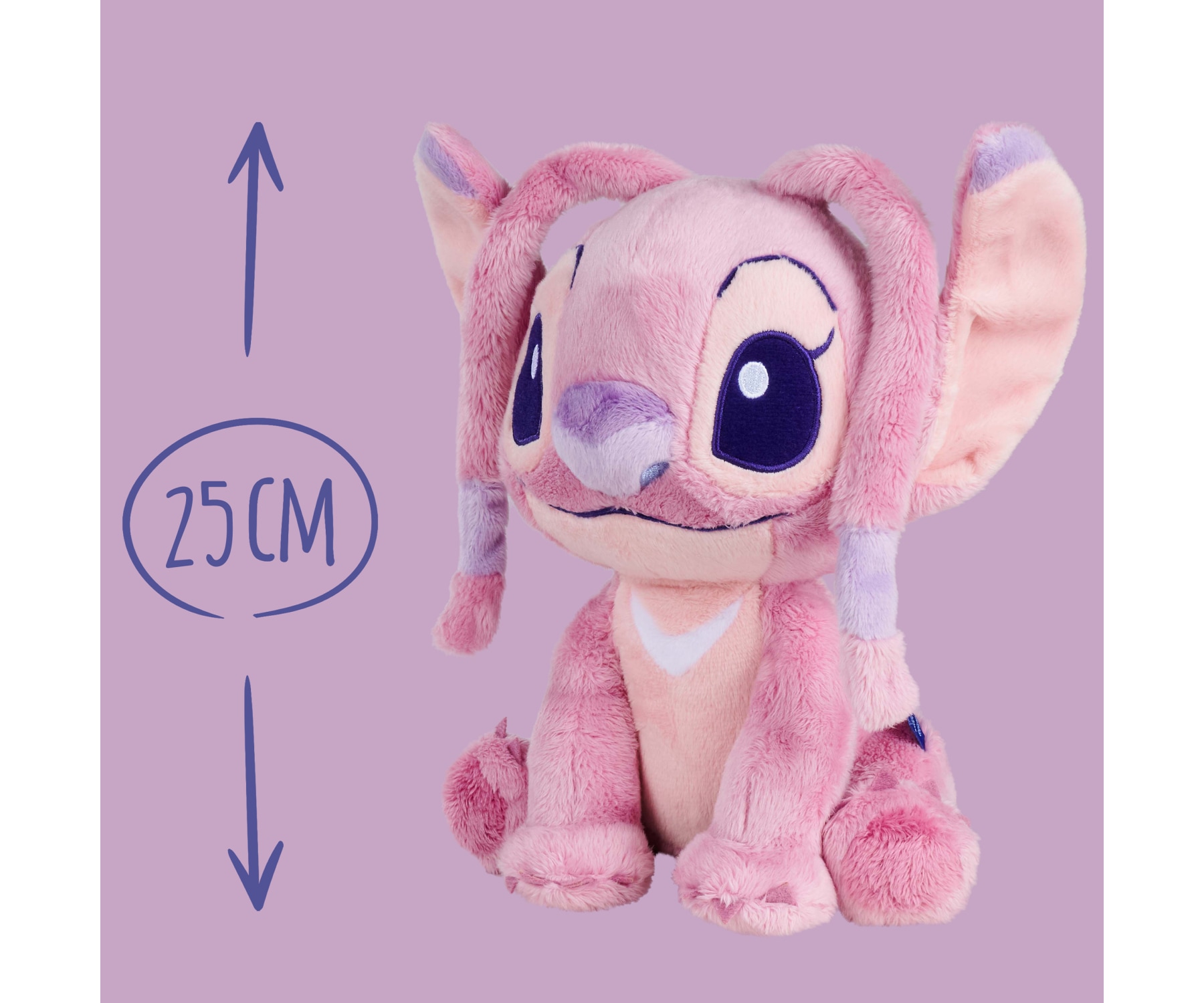 SIMBA Kuscheltier »Disney Lilo und Stitch, Angel, 25 cm«