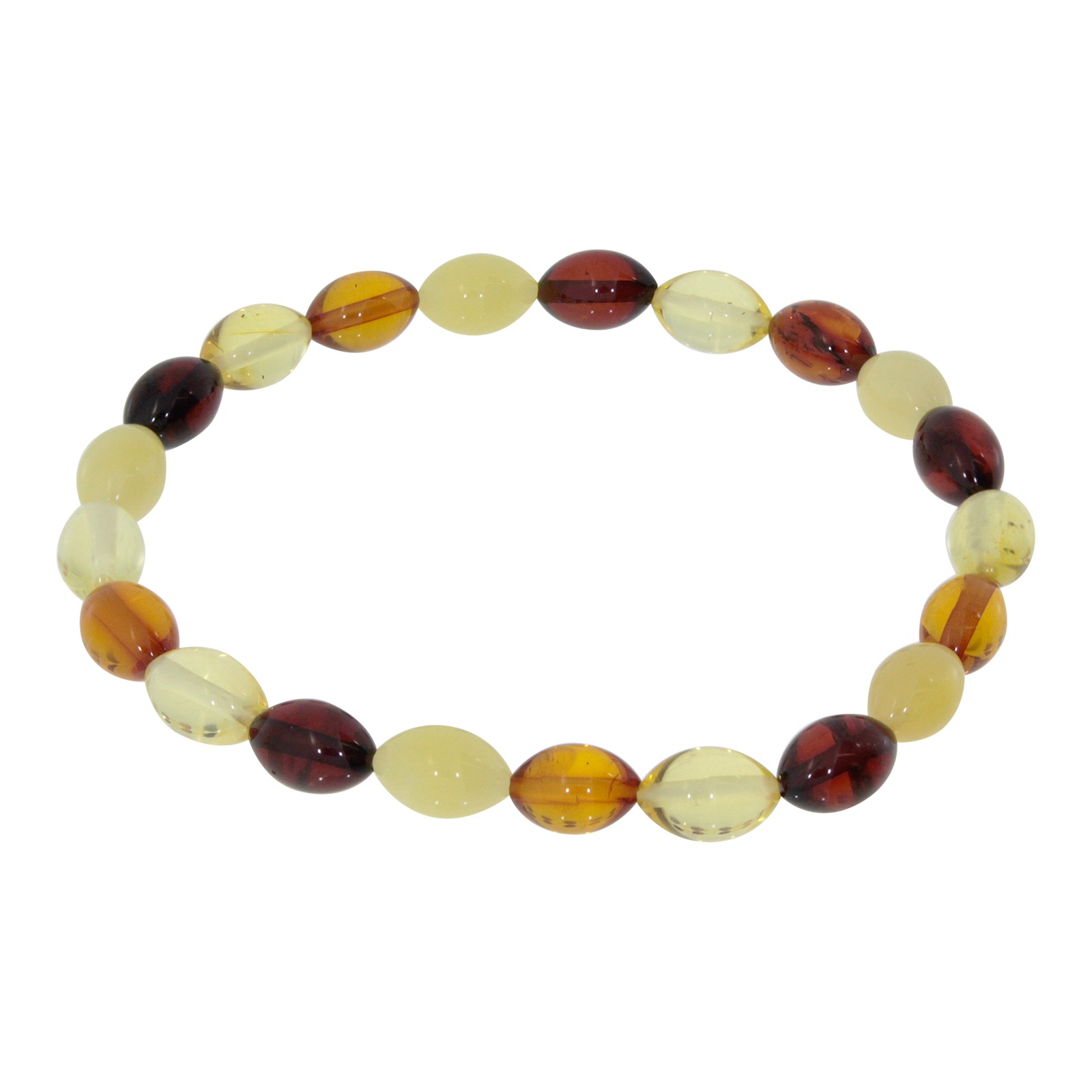 OSTSEE-SCHMUCK Armband »Ostsee-Schmuck Armband Olive 9 x 6 mm Armband Olive 9 x 6 mm«