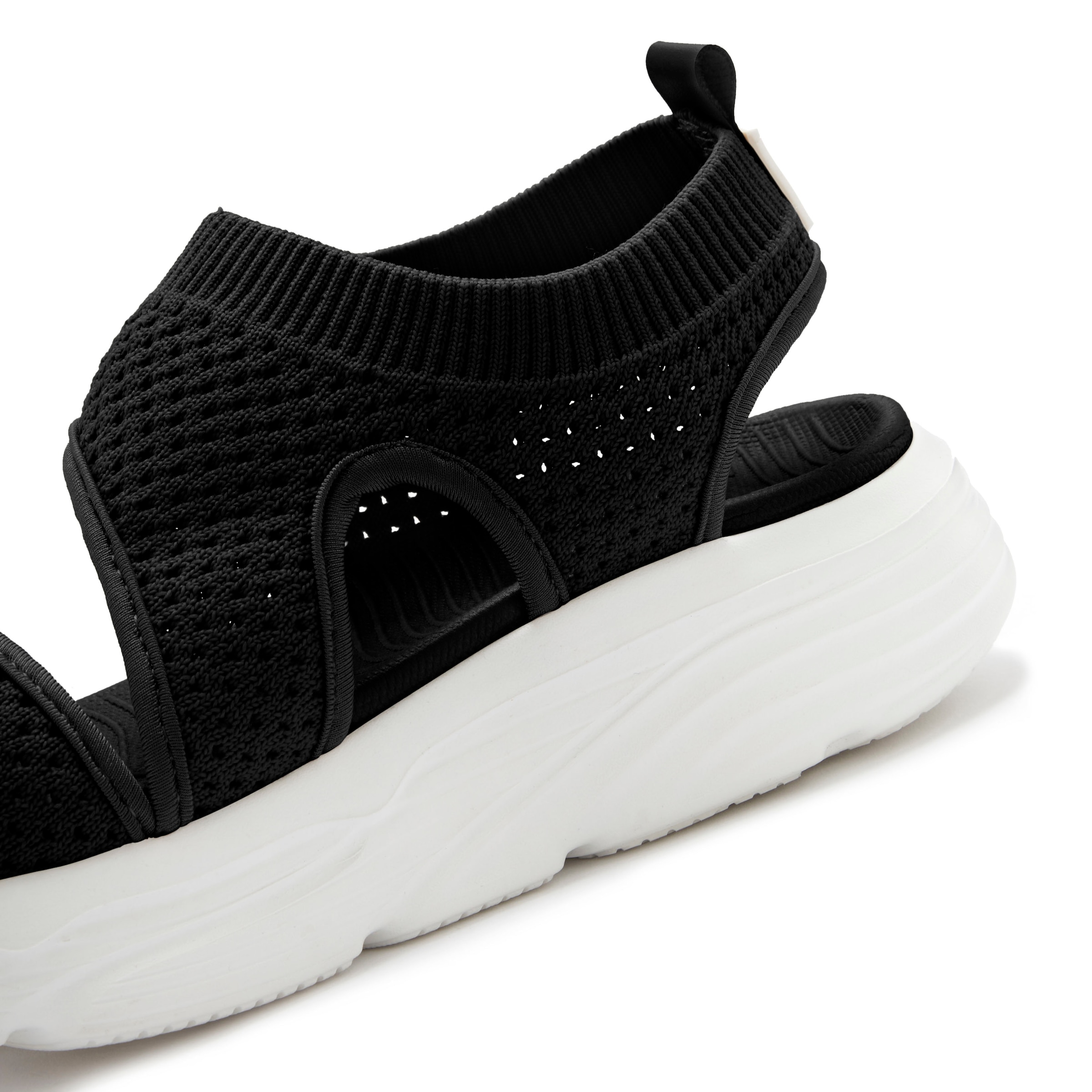 LASCANA Sandale »Sommerschuh«, Sandalette, Sommerschuh aus elastischem Textil besonders leicht VEGAN