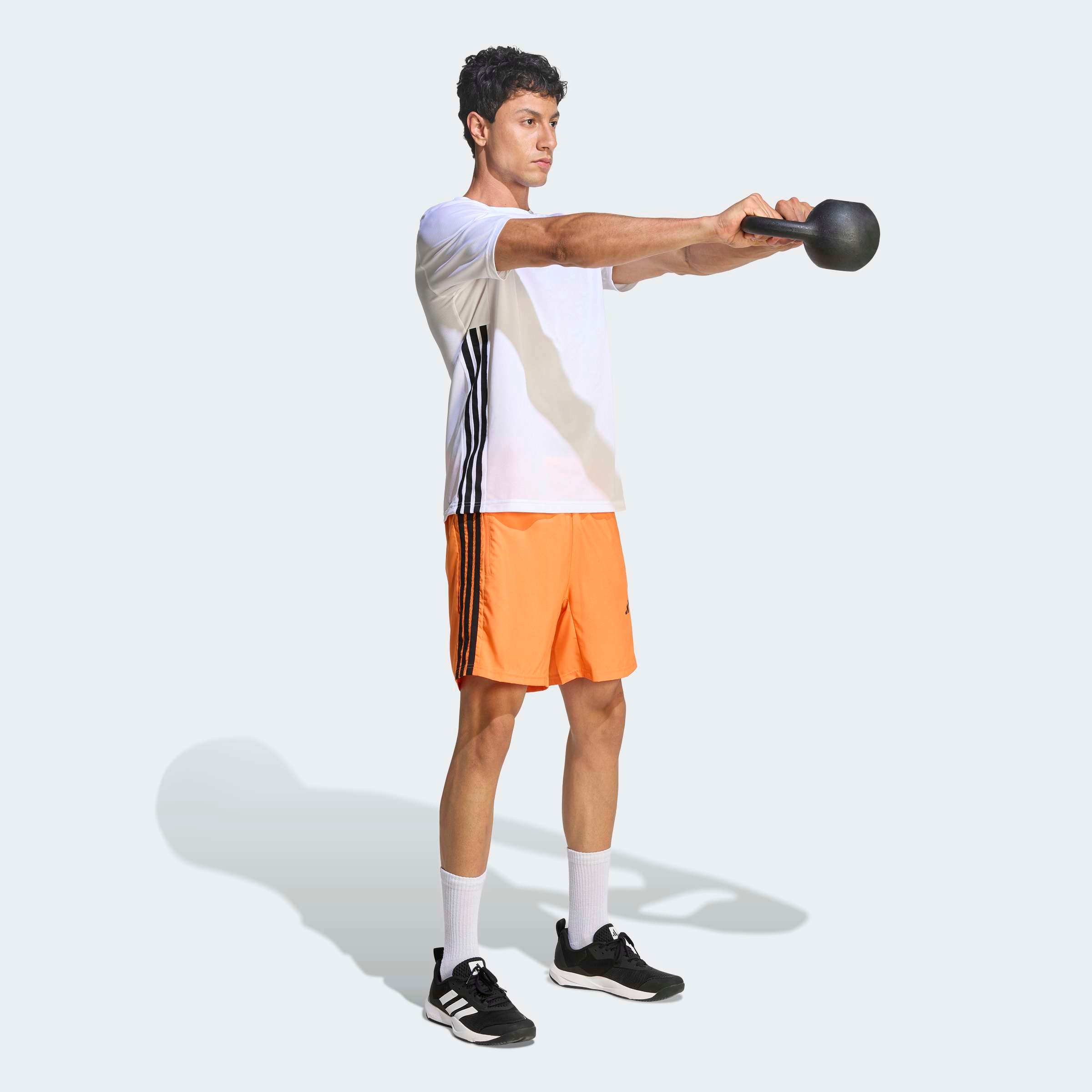 adidas Performance T-Shirt »WORKOUT ESSENTIALS BASE 3-STREIFEN«