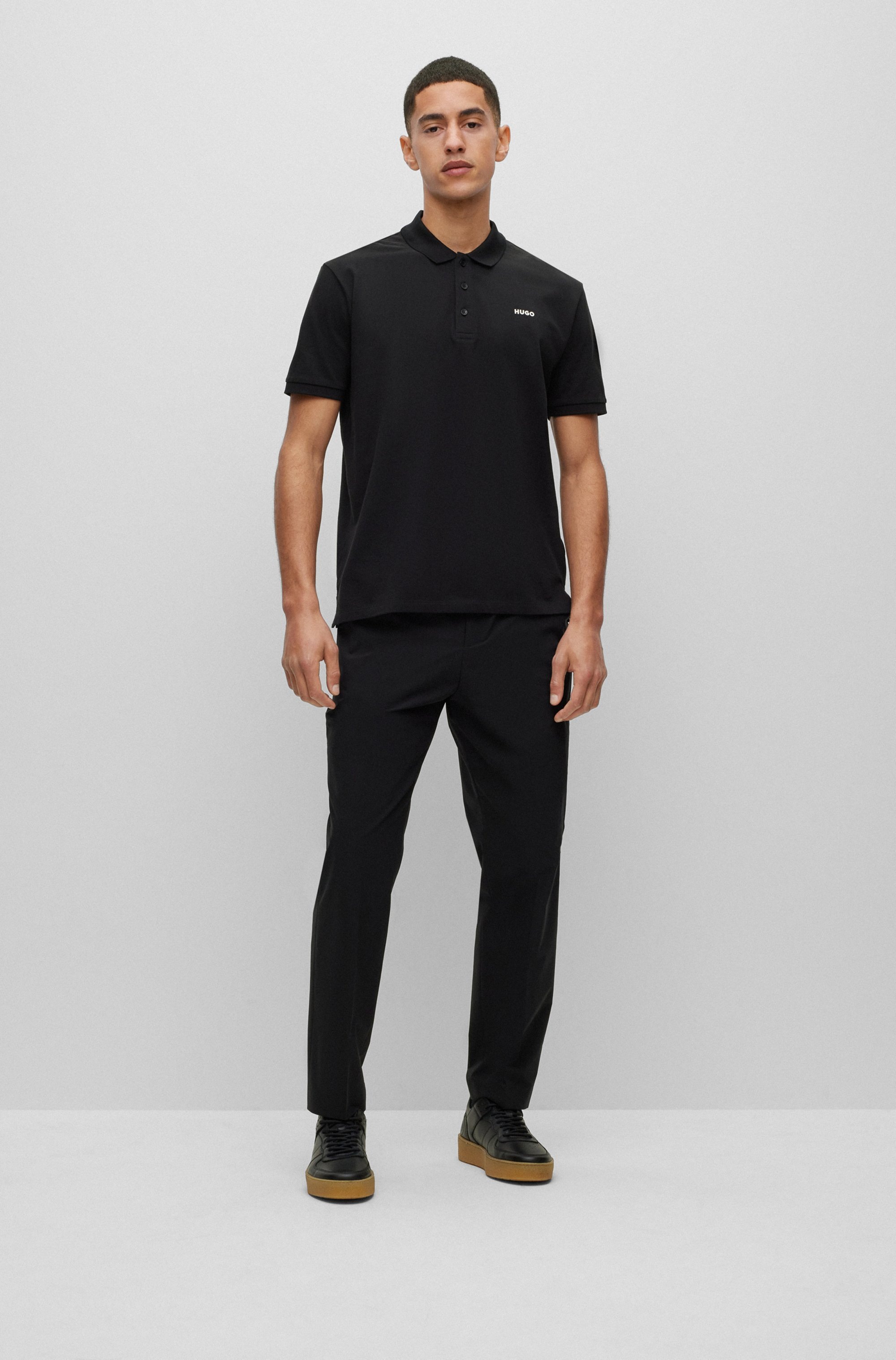 HUGO Poloshirt »Donos« Regular Fit, Baumwoll-Piqué