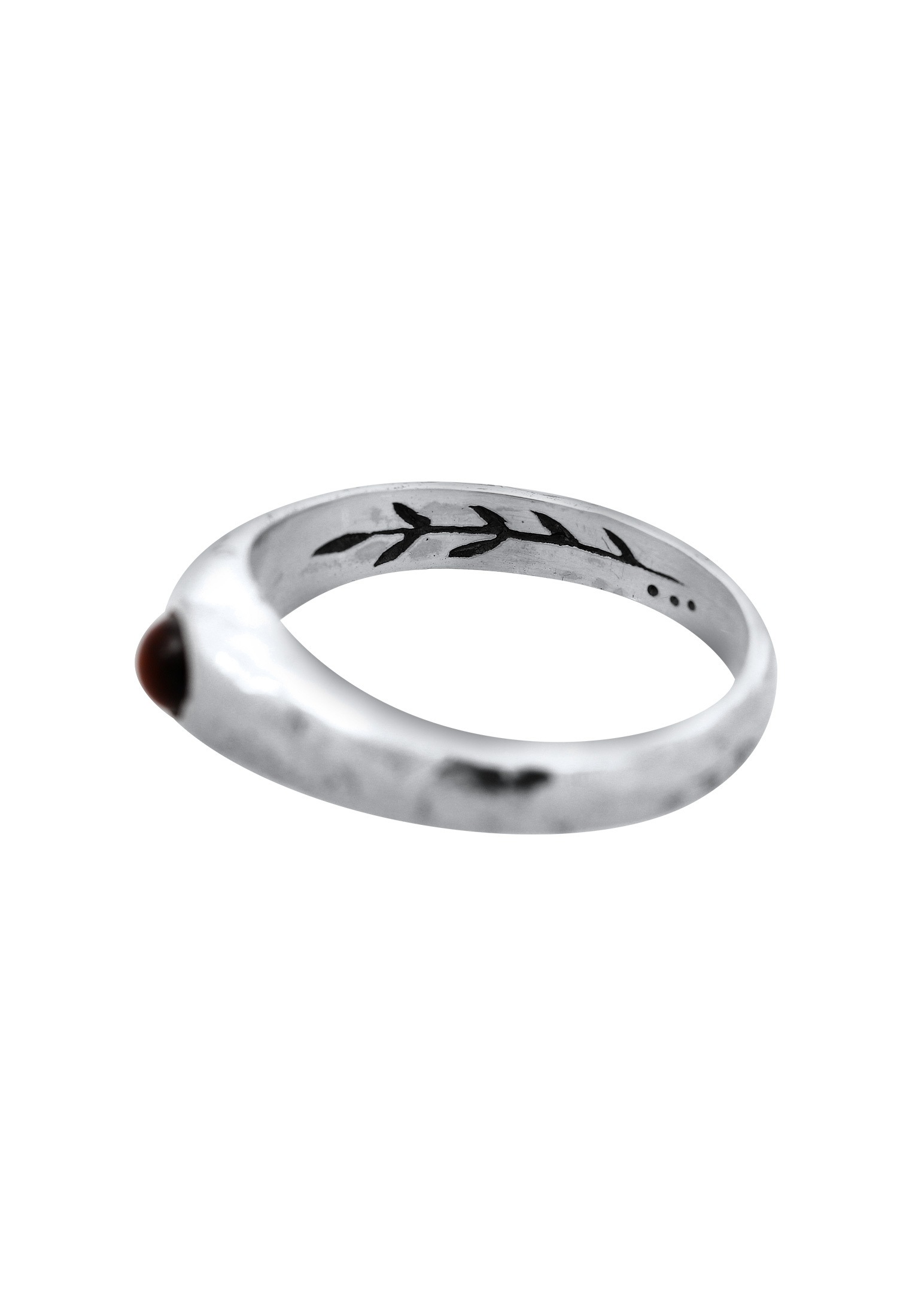 HAZE & GLORY Silberring »Ring Siegelring Cast Away - Tigerauge 925 Silber«