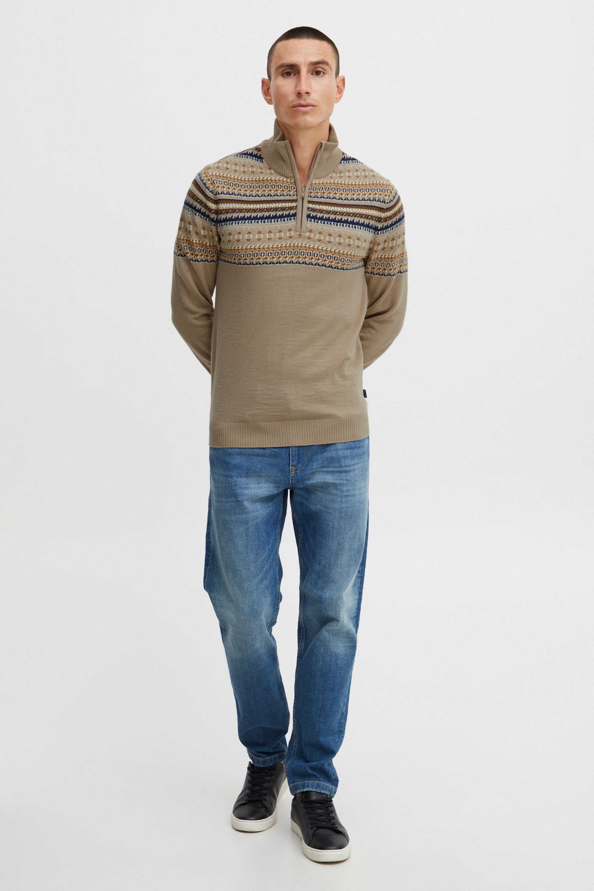 Blend Strickfleece-Pullover »Strickpullover BHGrote«