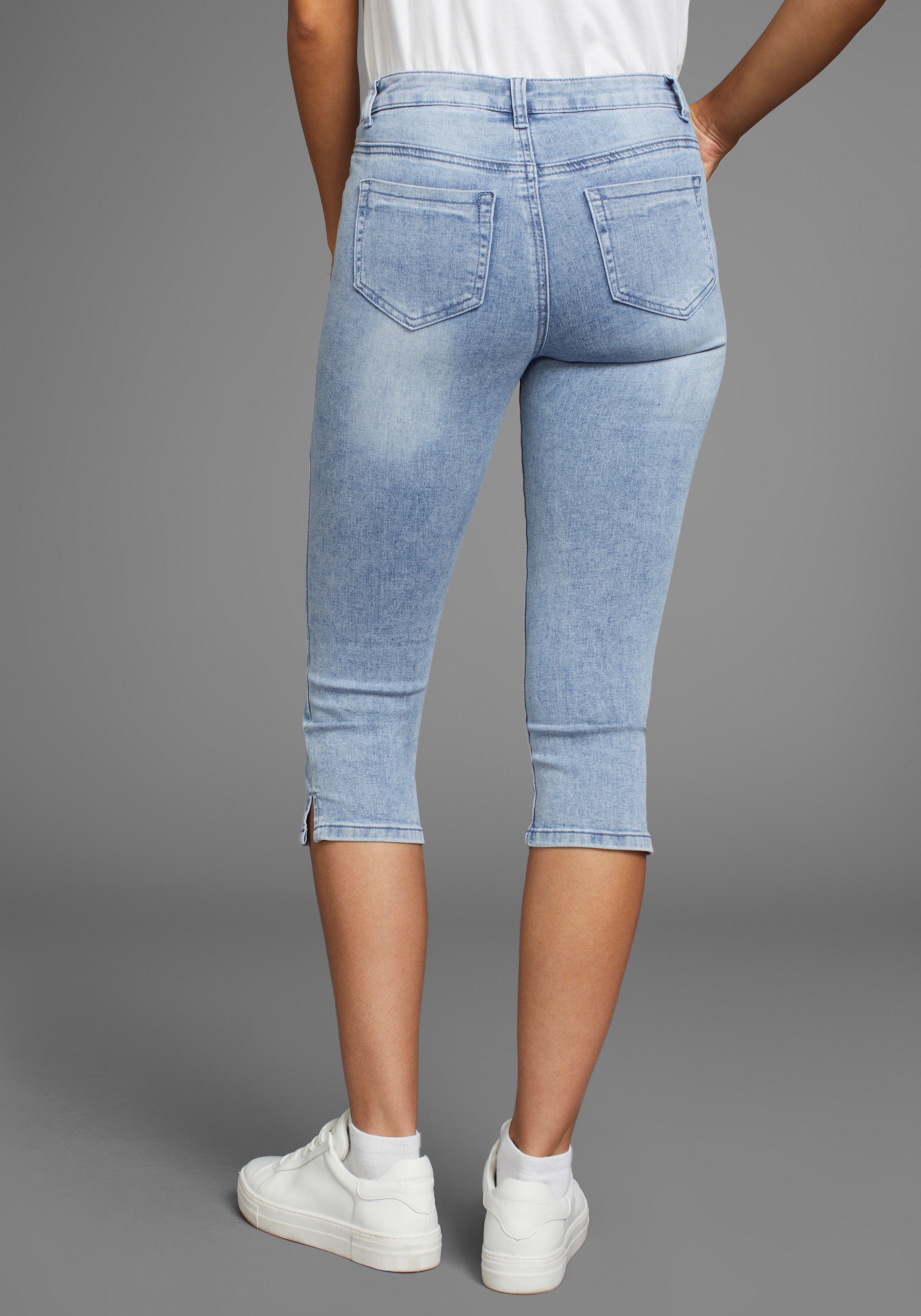 Arizona Caprijeans »Ultra-Stretch«, Mid-Waist