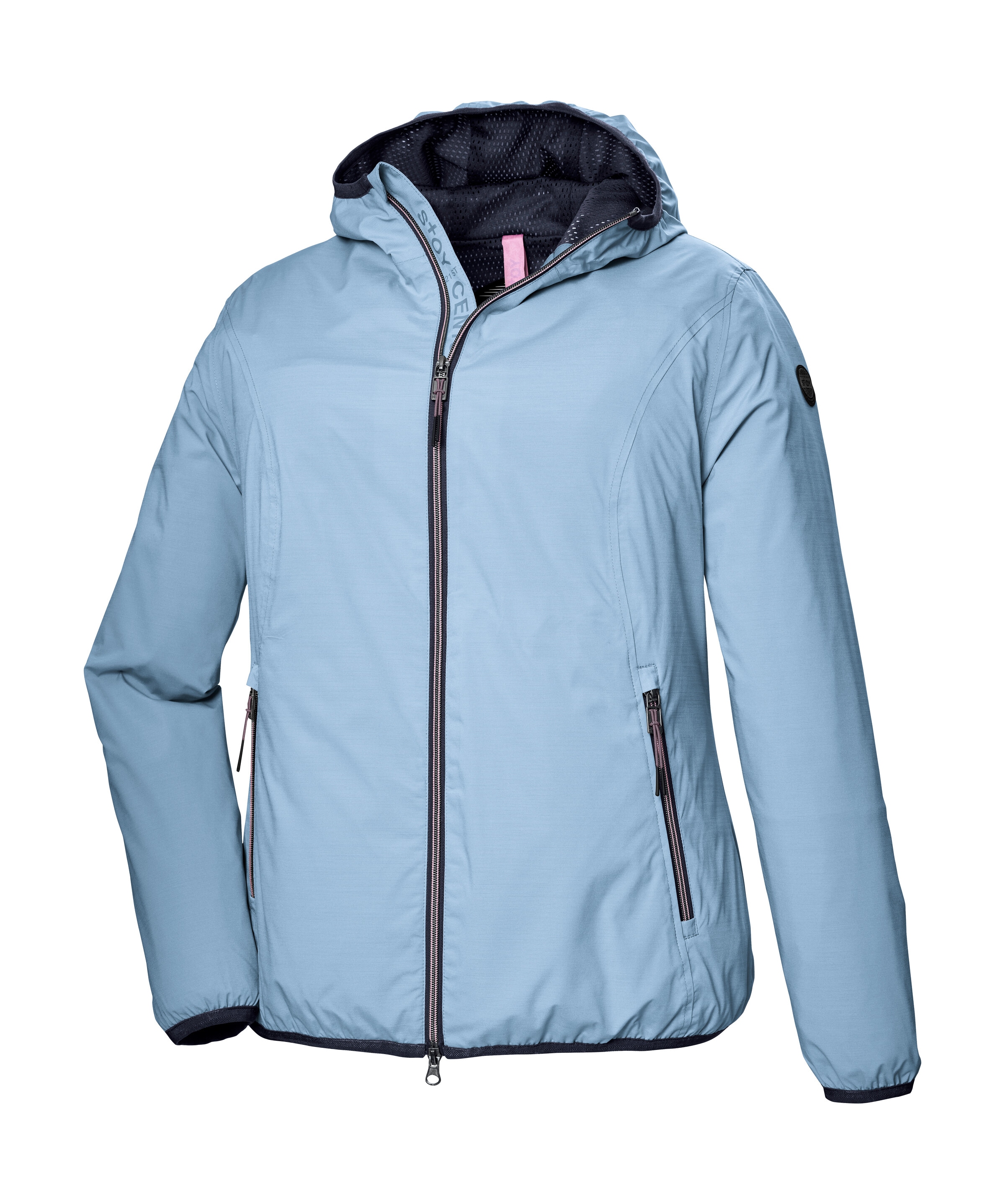 STOY Funktionsjacke »STS 18 WMN JCKT«, Wasser- und winddicht, atmungsaktiv, packbar, PFAS-frei