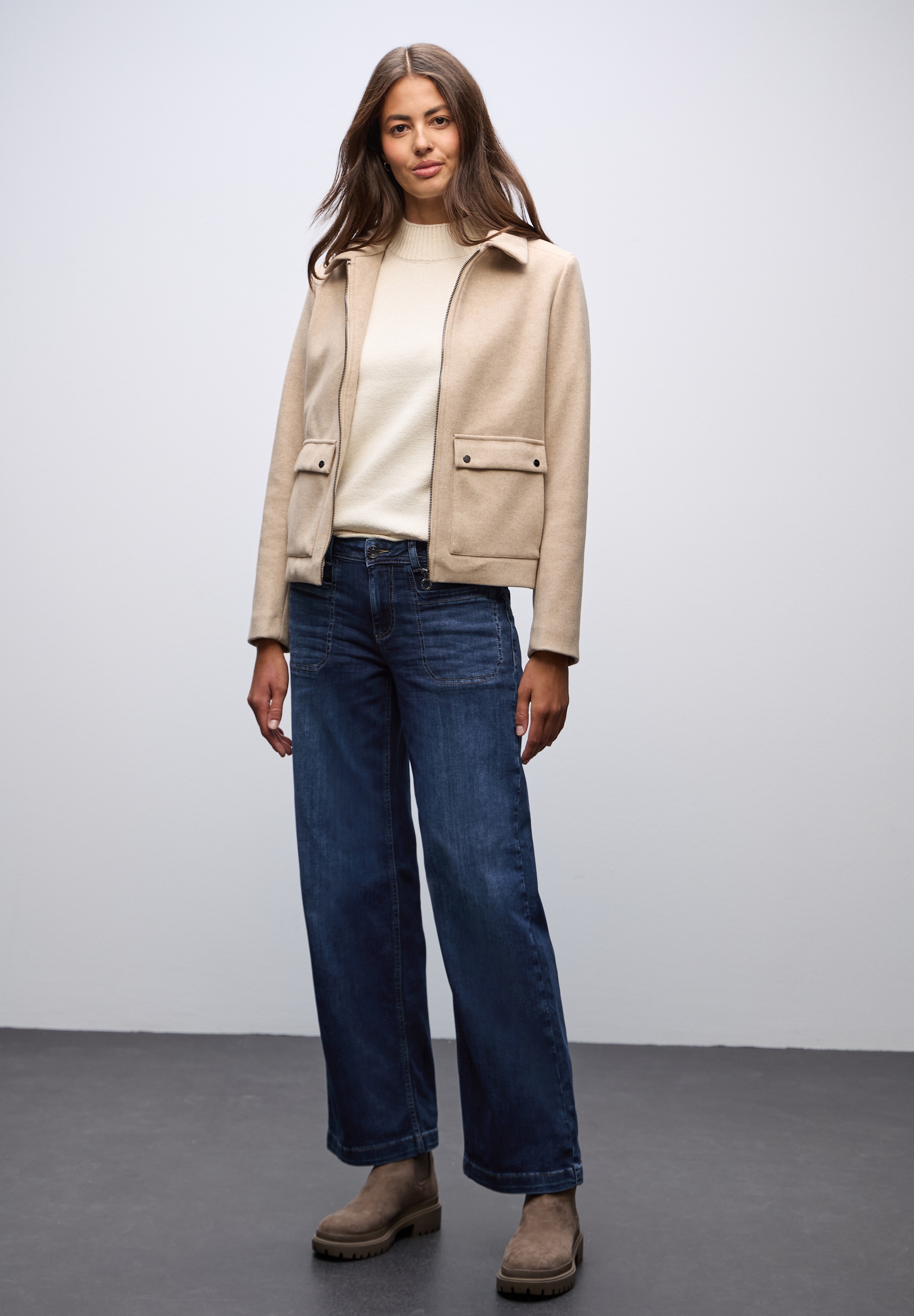 STREET ONE Weite Jeans