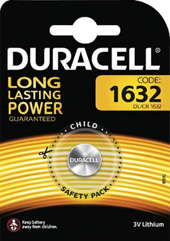 Duracell Batterie »DL1632«, CR1632, 3 V, (1 St.)