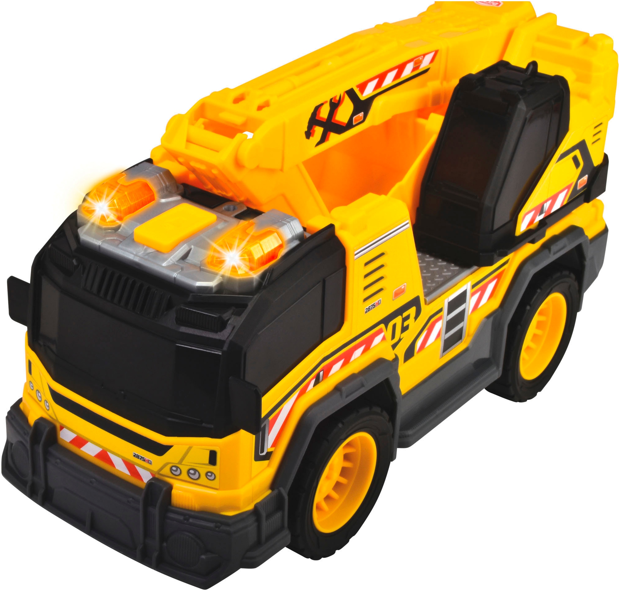 Dickie Toys Spielzeug-Baumaschine »Excavator Truck«, mit Licht und Sound