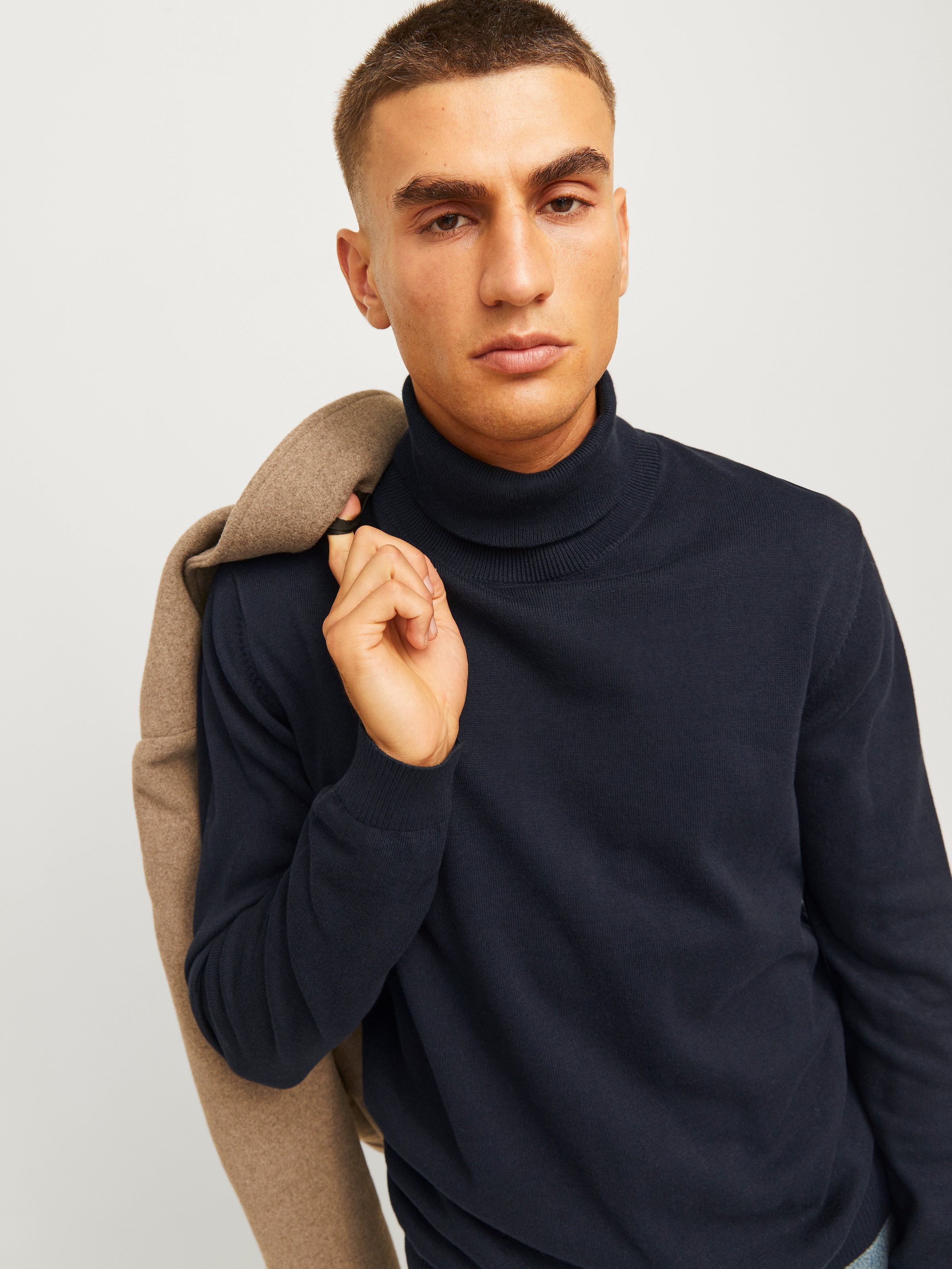 Jack & Jones Rollkragenpullover »JJEBASIC KNIT ROLL NECK NOOS«