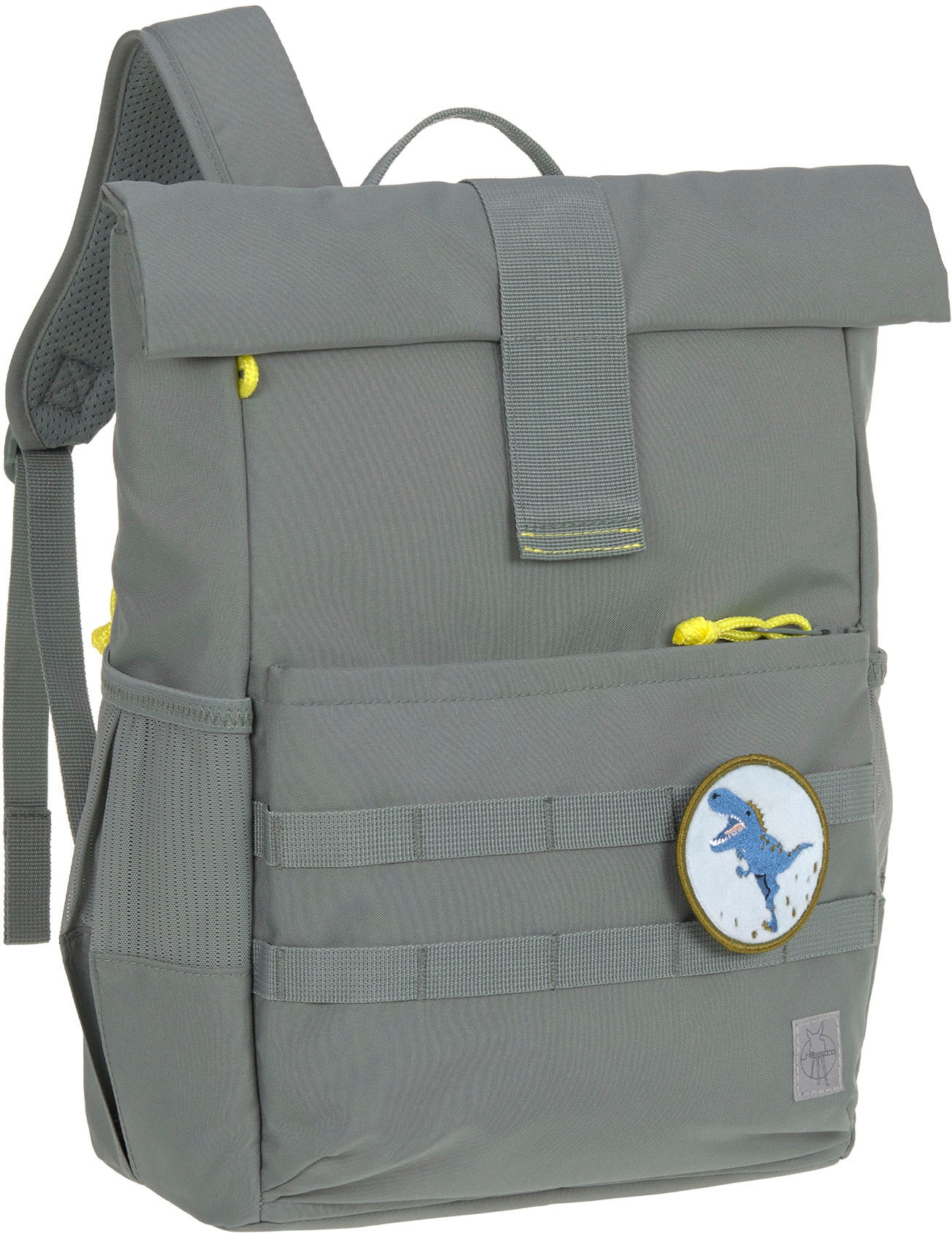 Kinderrucksack »Medium Rolltop Backpack, Green«, Reflektoren, aus recycelten PET-Flaschen