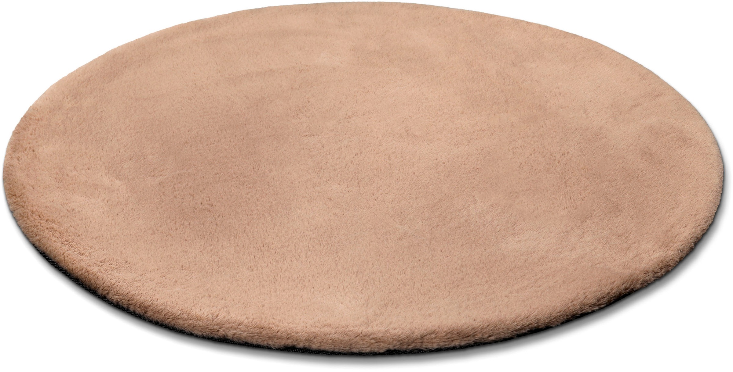 Esprit Hochflor-Teppich »Alice ESP-4377 Kunstfell«, rund, 25 mm Höhe, Kaninchenfell-Haptik, besonders weich und dicht, für alle Räume