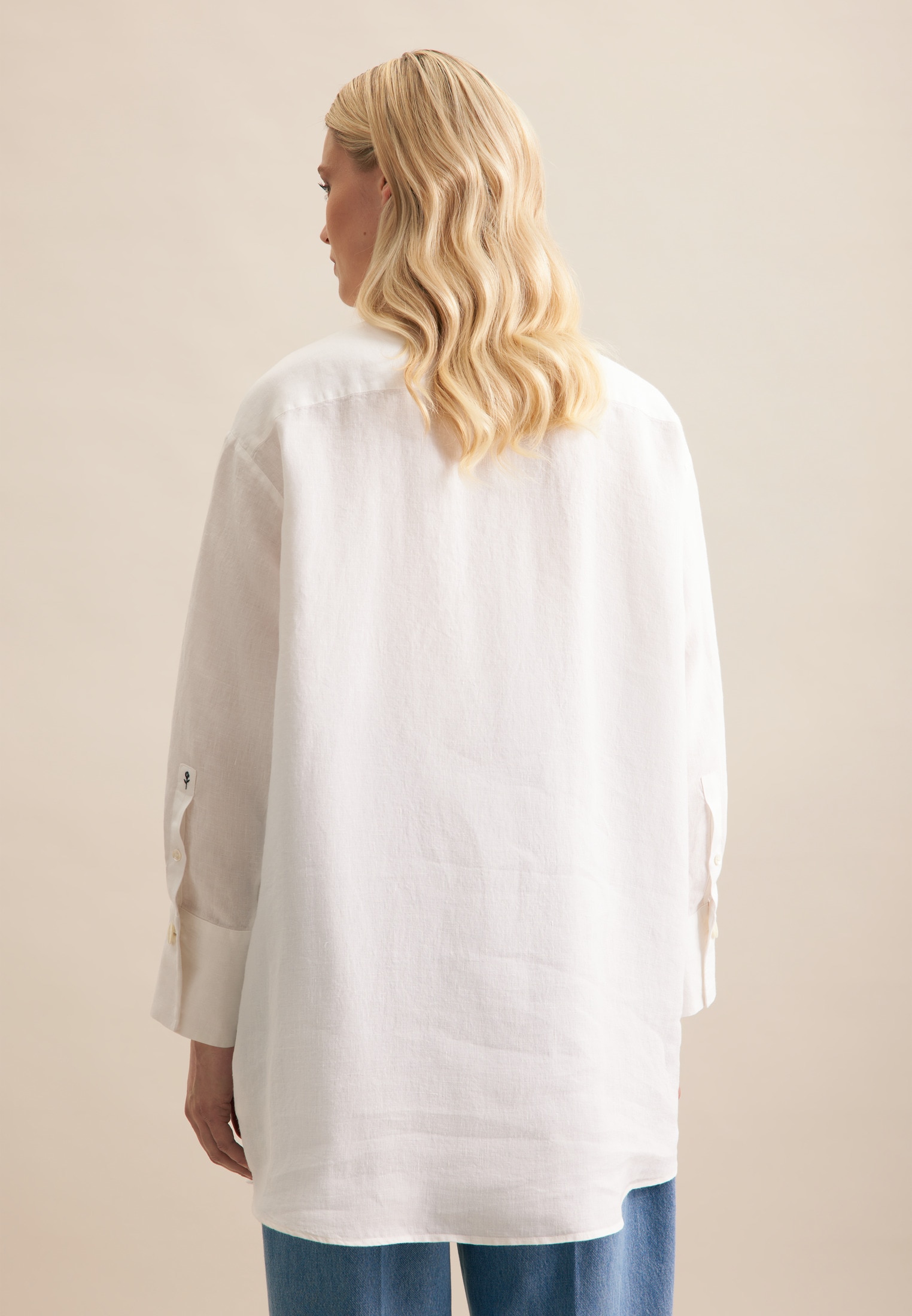 seidensticker Hemdbluse »Schwarze Rose« 1/1 Uni