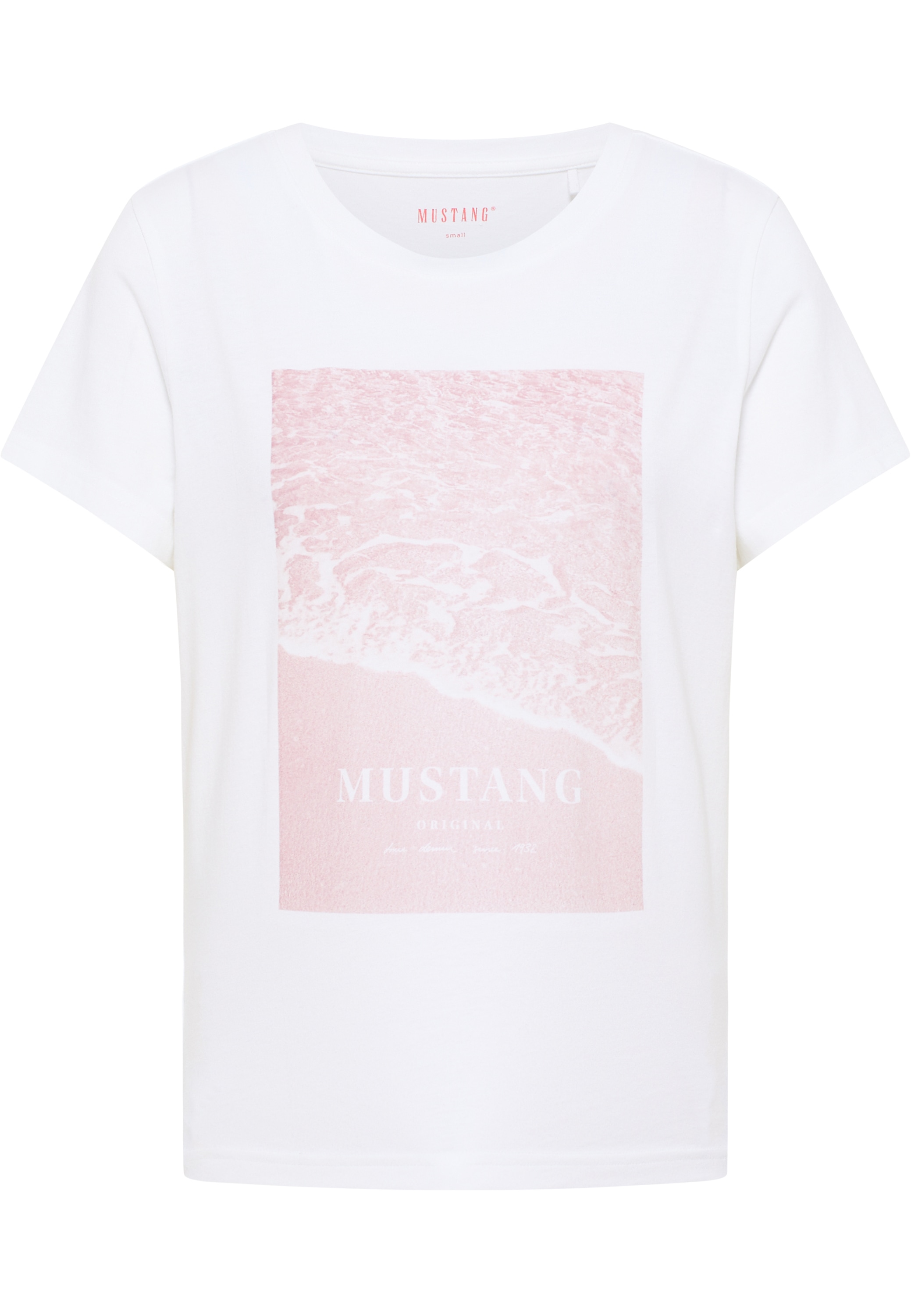 Online im OTTO »Mustang T-Shirt« T-Shirt MUSTANG Shop Kurzarmshirt
