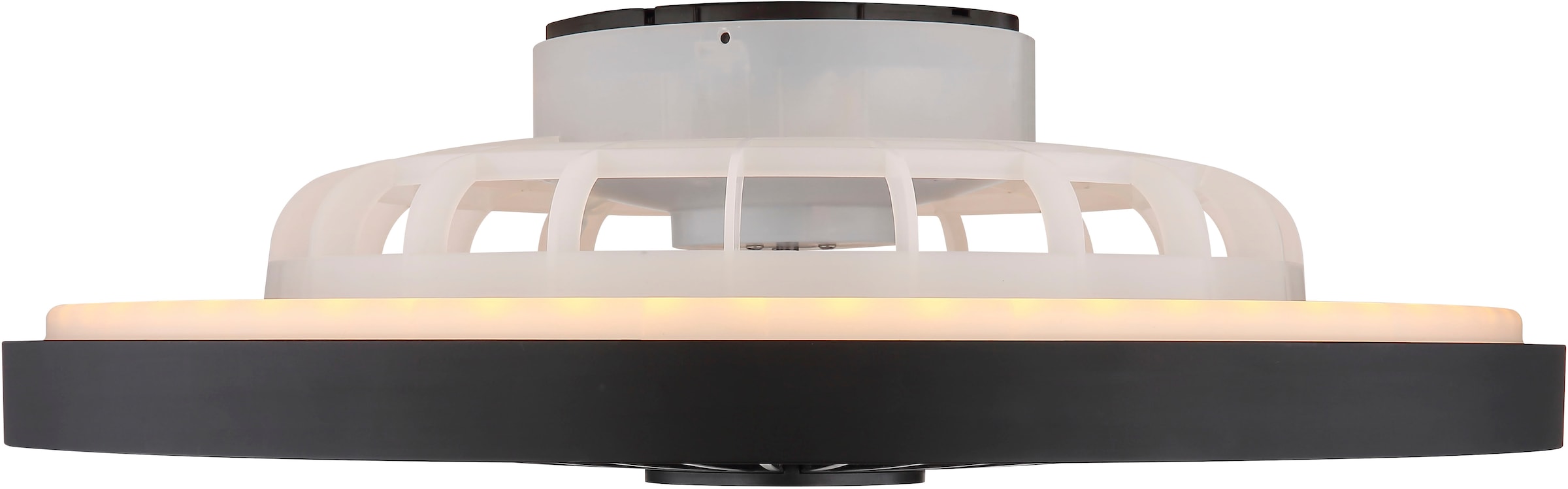 GLOBO LIGHTING Deckenleuchte »BLIZZAK«, Leuchtmittel LED-Modul | LED fest integriert, Deckenventilator, Deckenlampe, moderner Ventilator