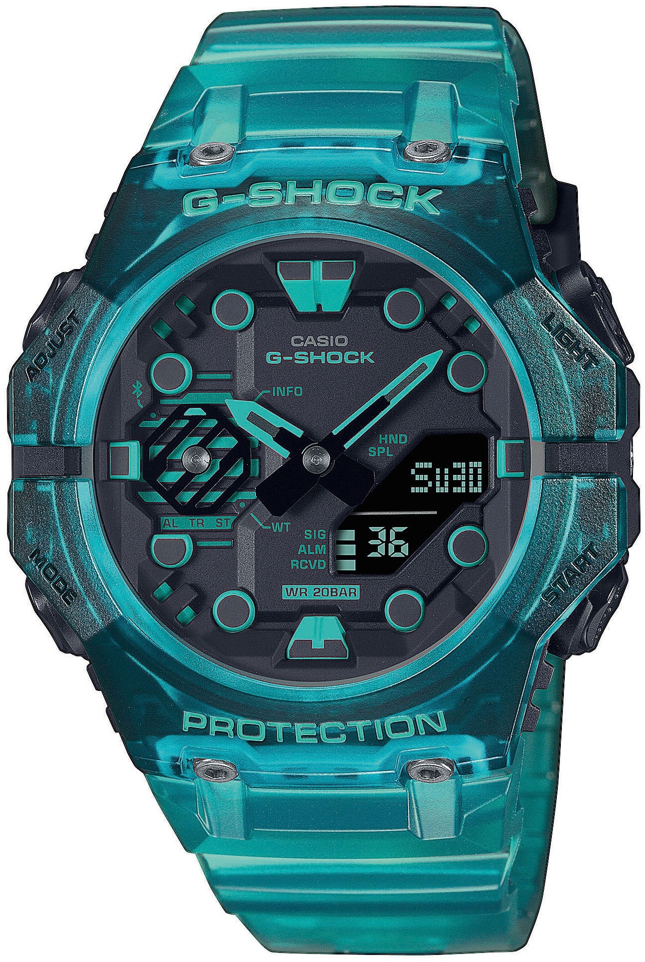 Smartwatch »GA-B001G-2AER«, (Armbanduhr, Herrenuhr, Bluetooth, Stoppfunktion, Weltzeit)