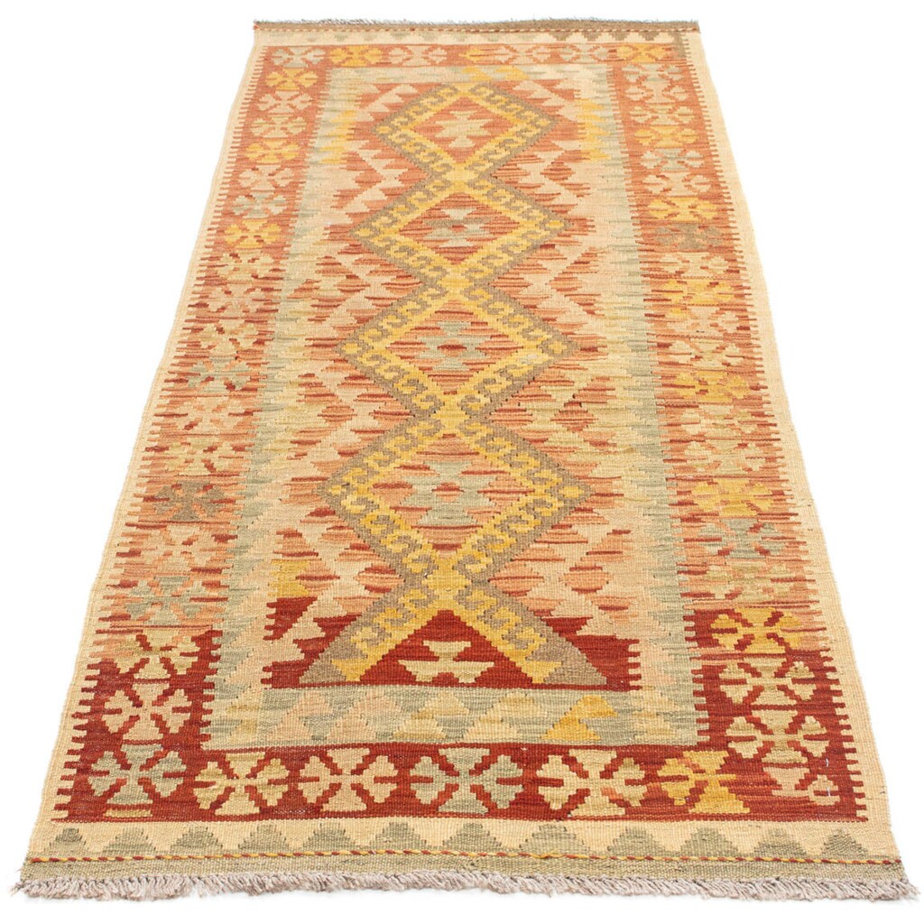 morgenland Läufer »Kelim Medaillon Beige 197 x 72 cm«, rechteckig