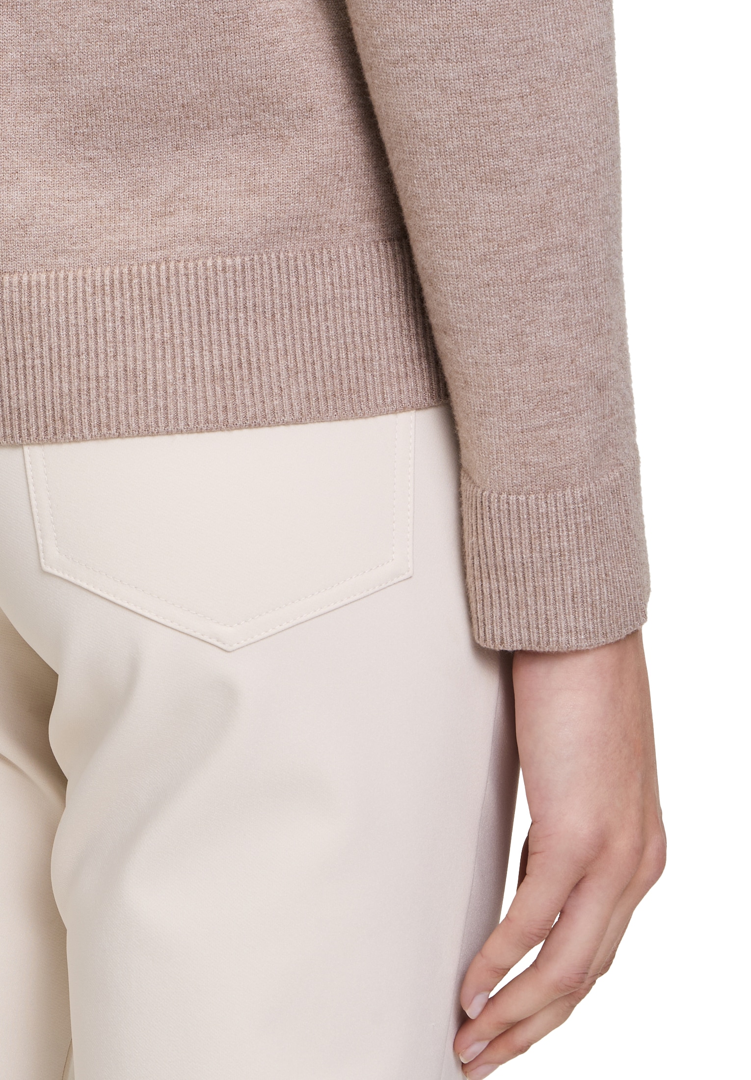 Betty Barclay Rundhalspullover »Basic-Strickpullover mit Stehkragen«