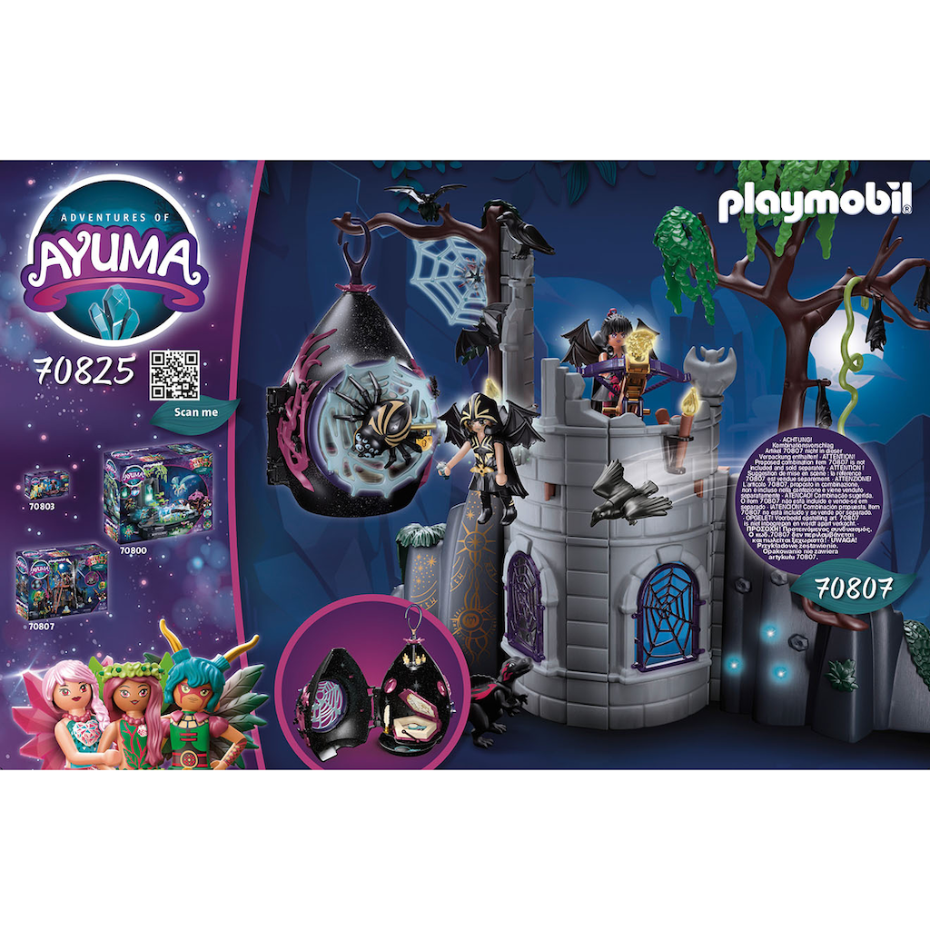 Playmobil® Konstruktions-Spielset »Unterschlupf der Bat Fairies (70825), Adventures of Ayuma«, (54 St.)