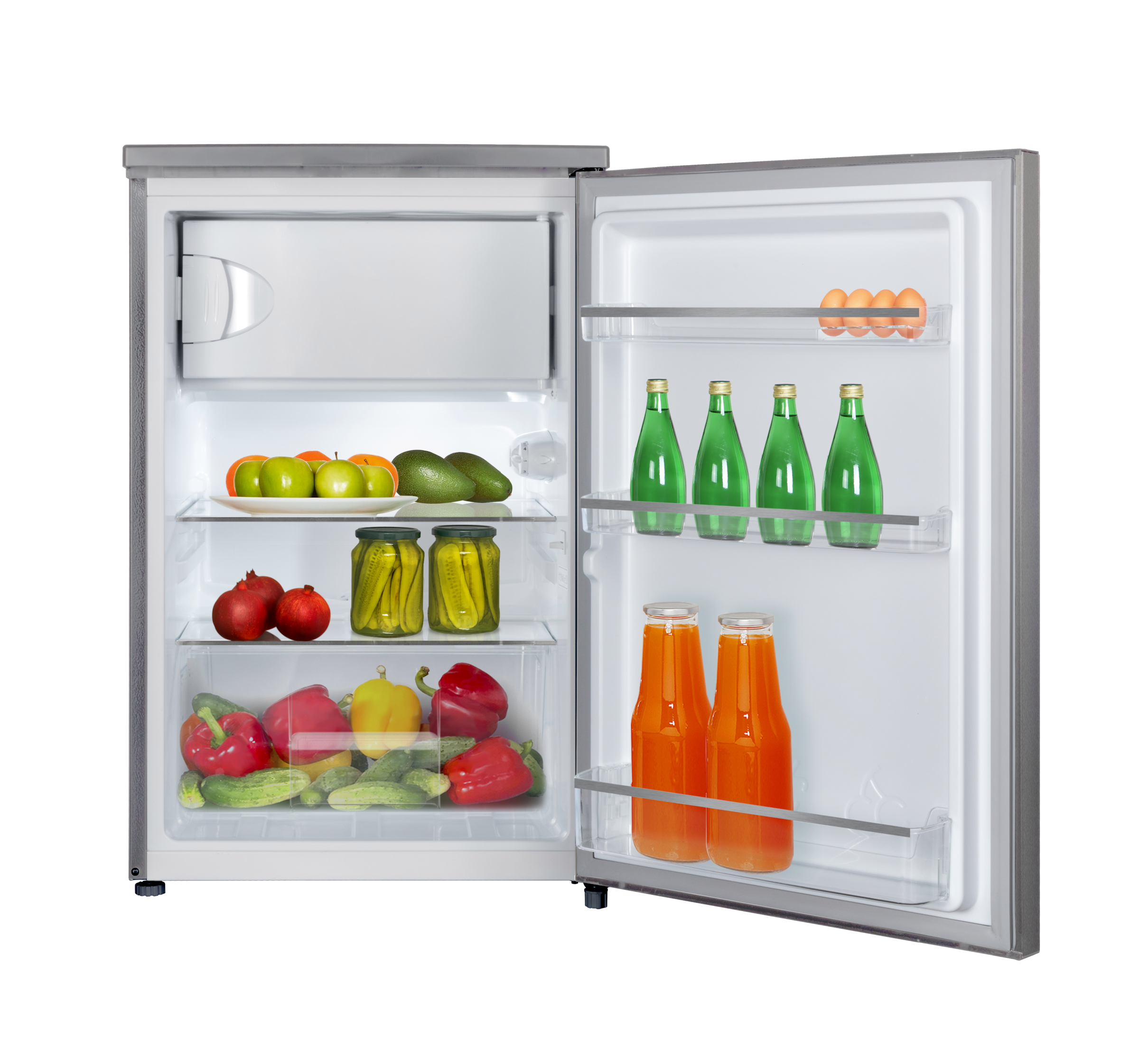 Amica Kühlschrank »KS 361 125 E« 85 cm hoch 55 cm breit Leise, elegant, durchdacht – Frische für kleine Küchen