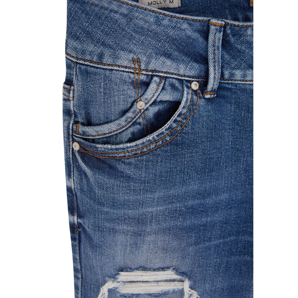 LTB Slim-fit-Jeans »Molly«, mit doppelter Knopfleiste & Stretch