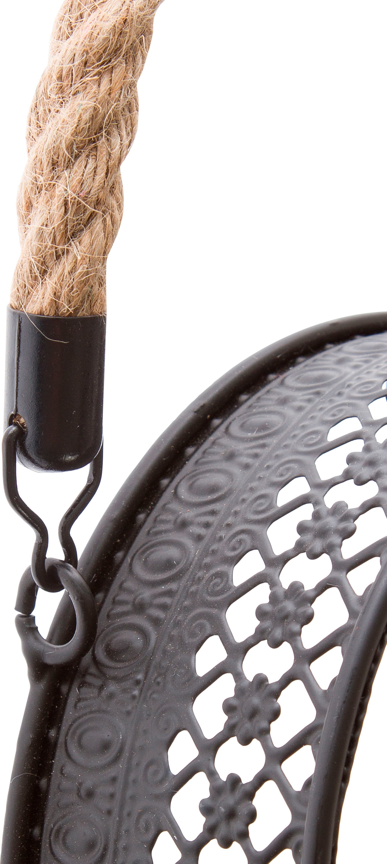 Myflair Möbel & Accessoires Spiegelwandblaker »Anandi, schwarz« Landhaus, rund