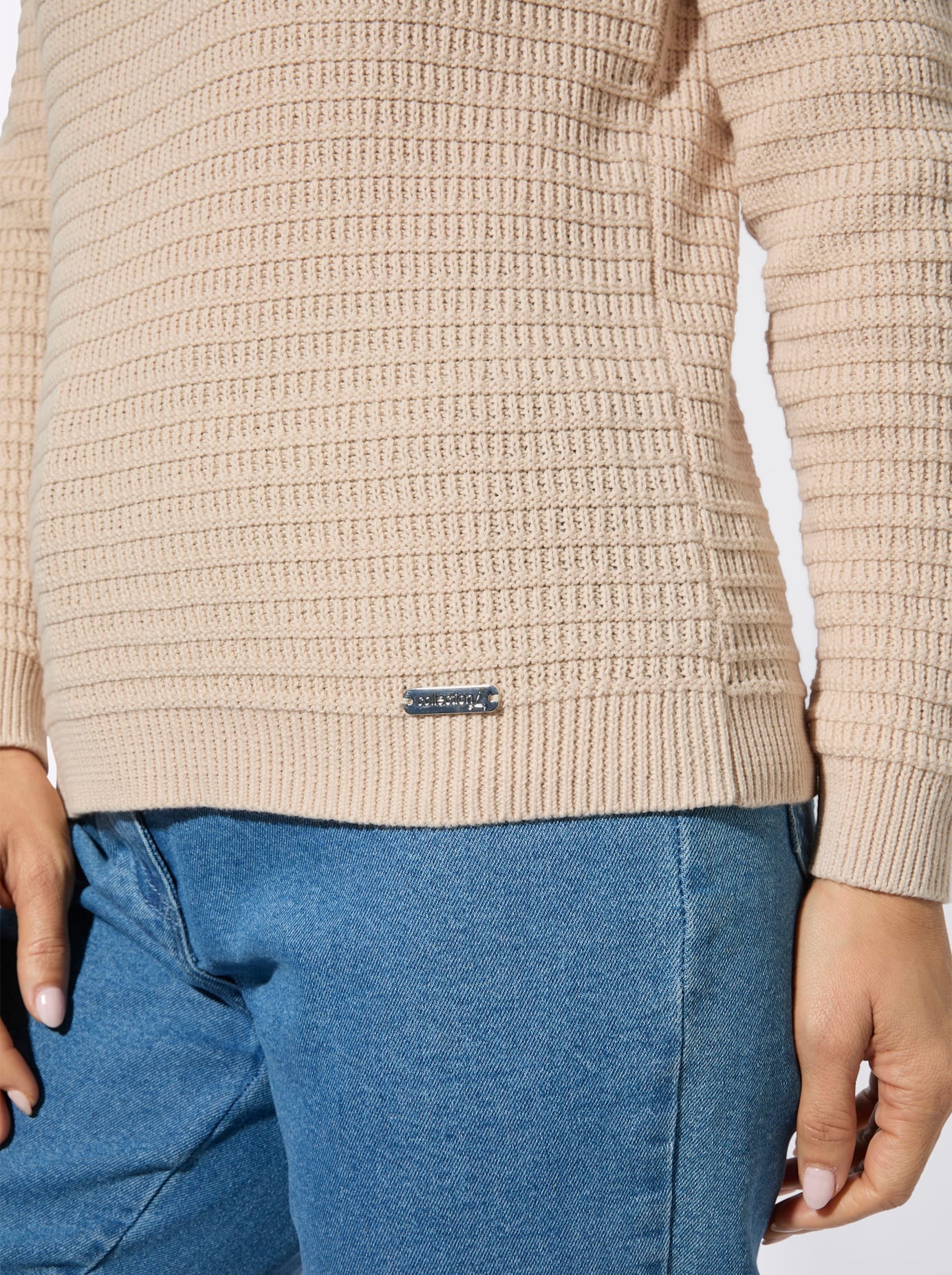 Casual Looks Stehkragenpullover »Stehkragen-Pullover«
