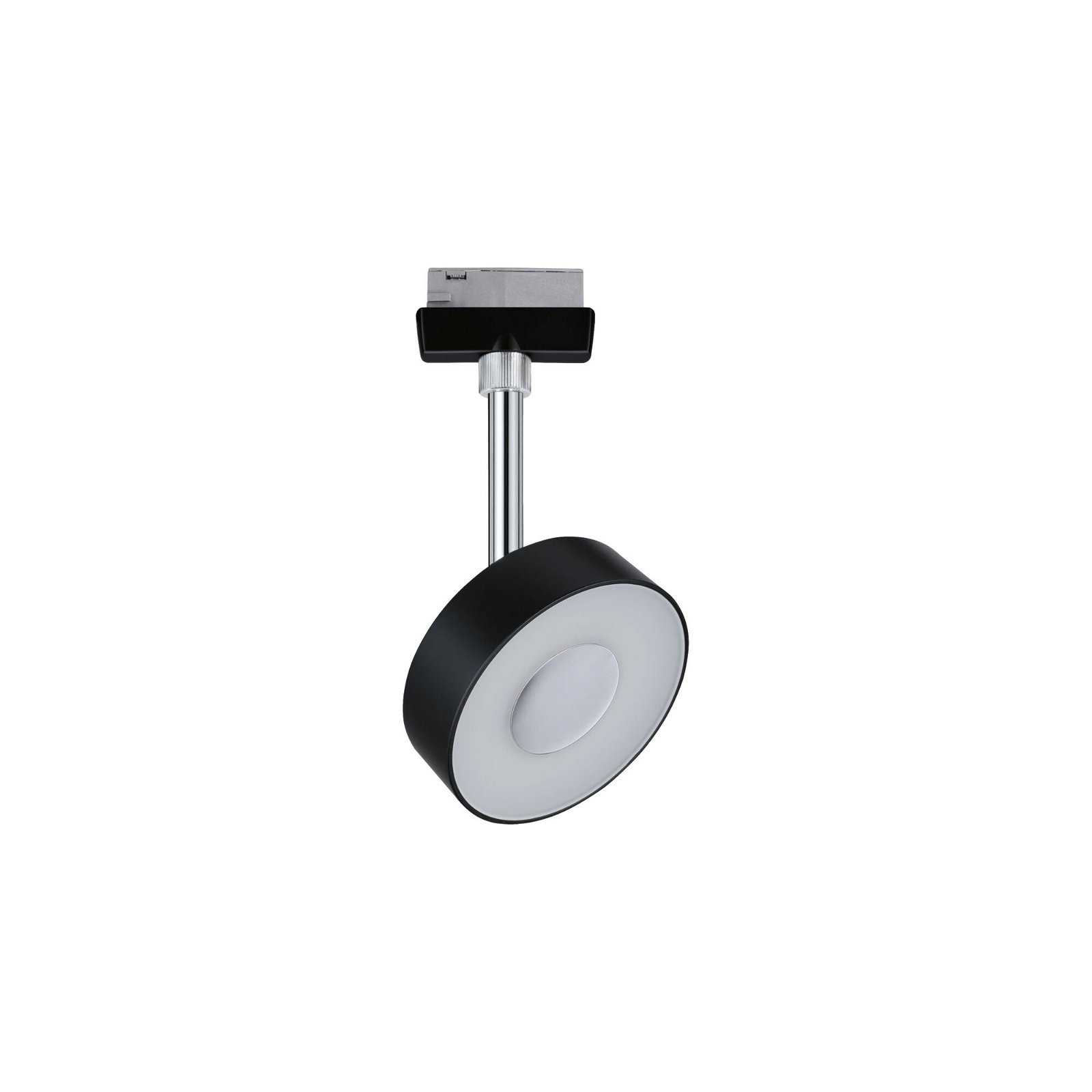 Paulmann Schienensystem-Leuchten »URail Schienenspot Circle 152lm 5W 2700K 230V Schwarz matt«, dimmbar, Einzelspot