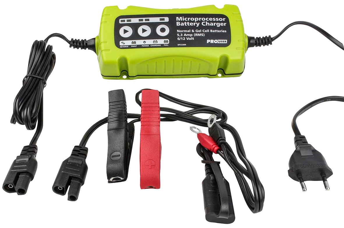 PROUSER Batterie-Ladegerät »DFC530N«, 5300 mA, 5,3 A RMS, 3,5 A DC