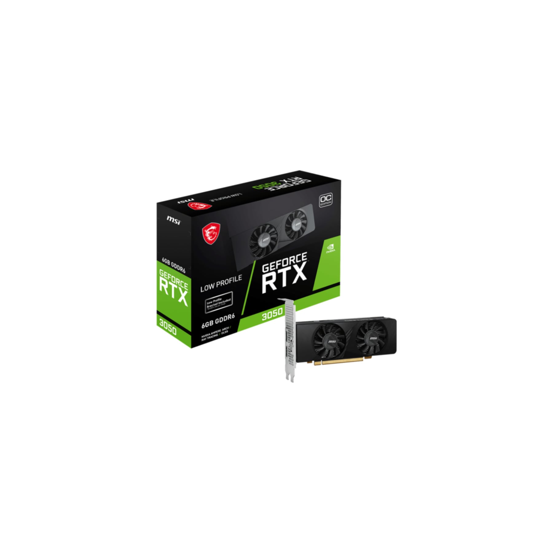 Grafikkarte »GEFORCE RTX 3050 LP 6G OC«