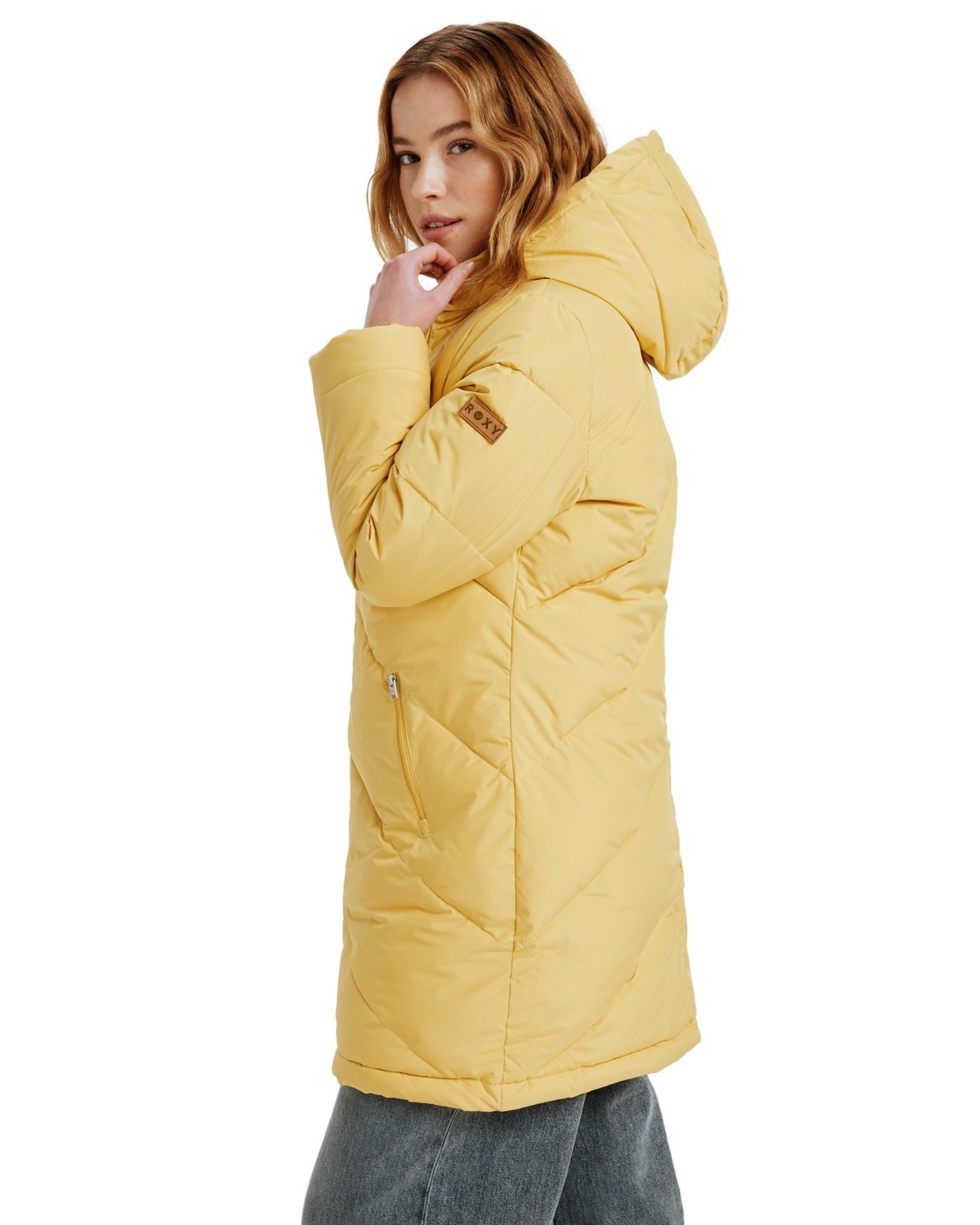 Roxy Leichtdaunenjacke »Better Weather« mit Kapuze