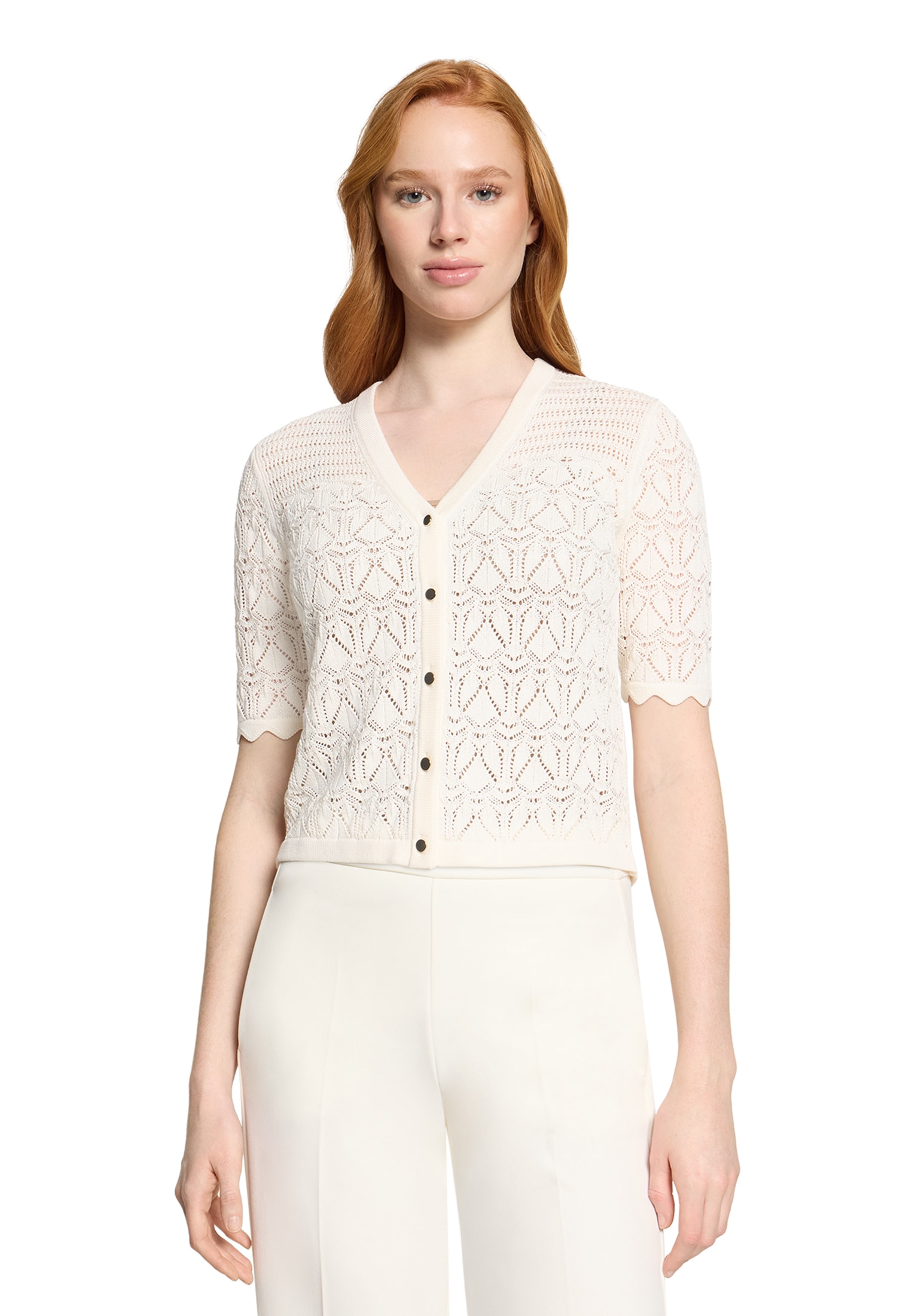 Vera Mont Strickjacke »Sommer-Strickjacke mit V-Ausschnitt«
