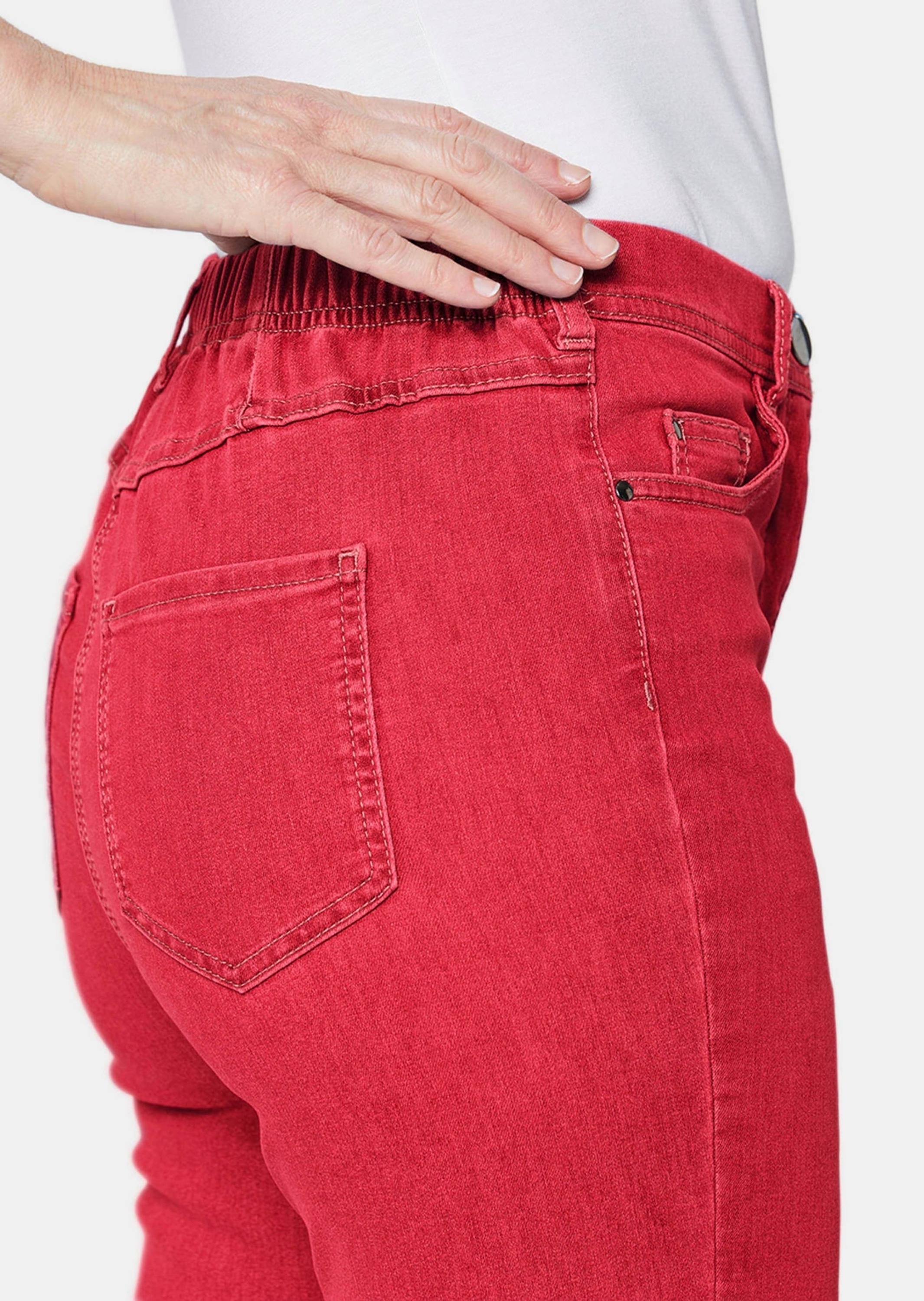 GOLDNER Regular-fit-Jeans »Damen Jeans Slim Fit LOUISA mit Stretch-Anteil«