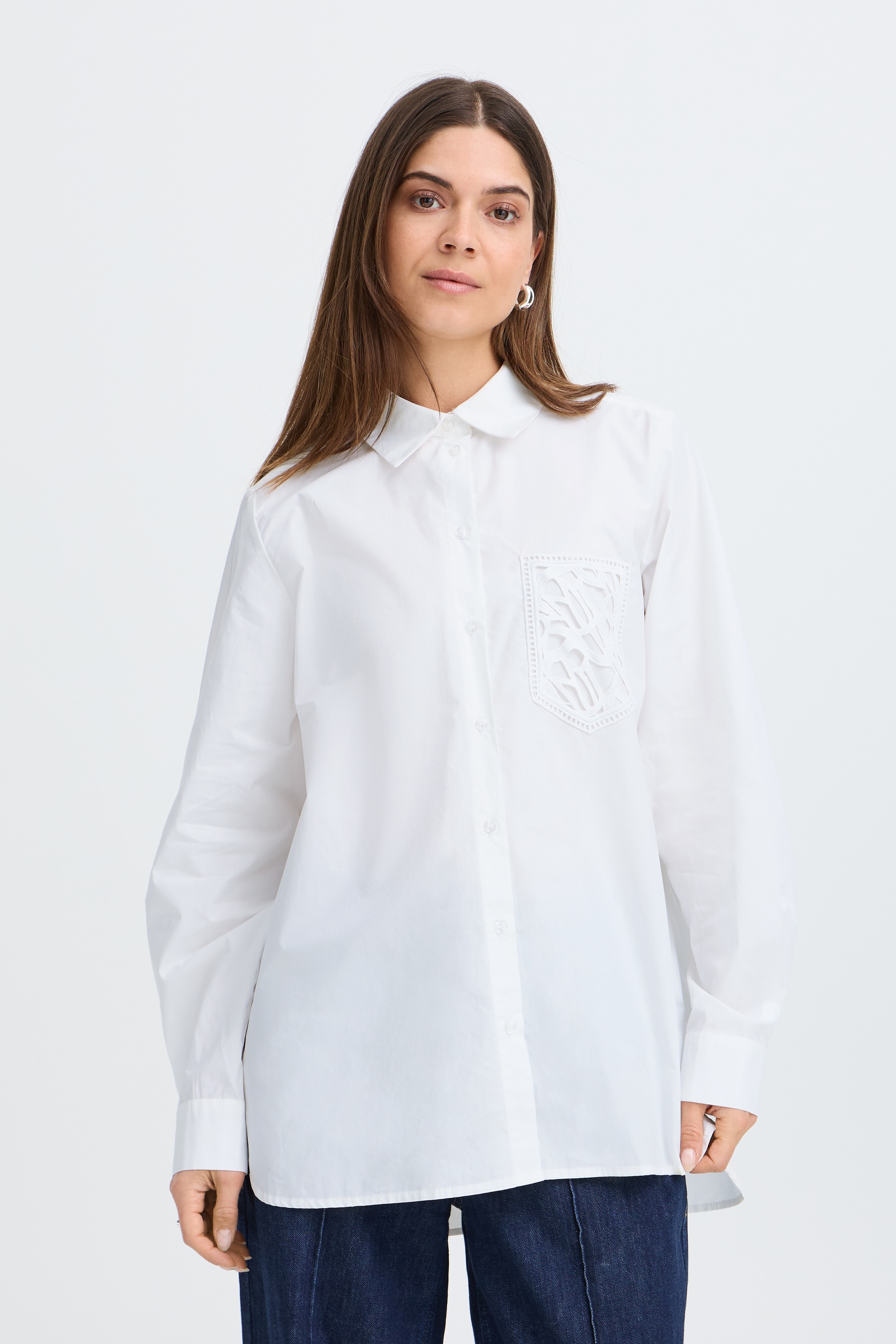 Pulz Jeans Langarmhemd »Damen Langarm PZDENISA«