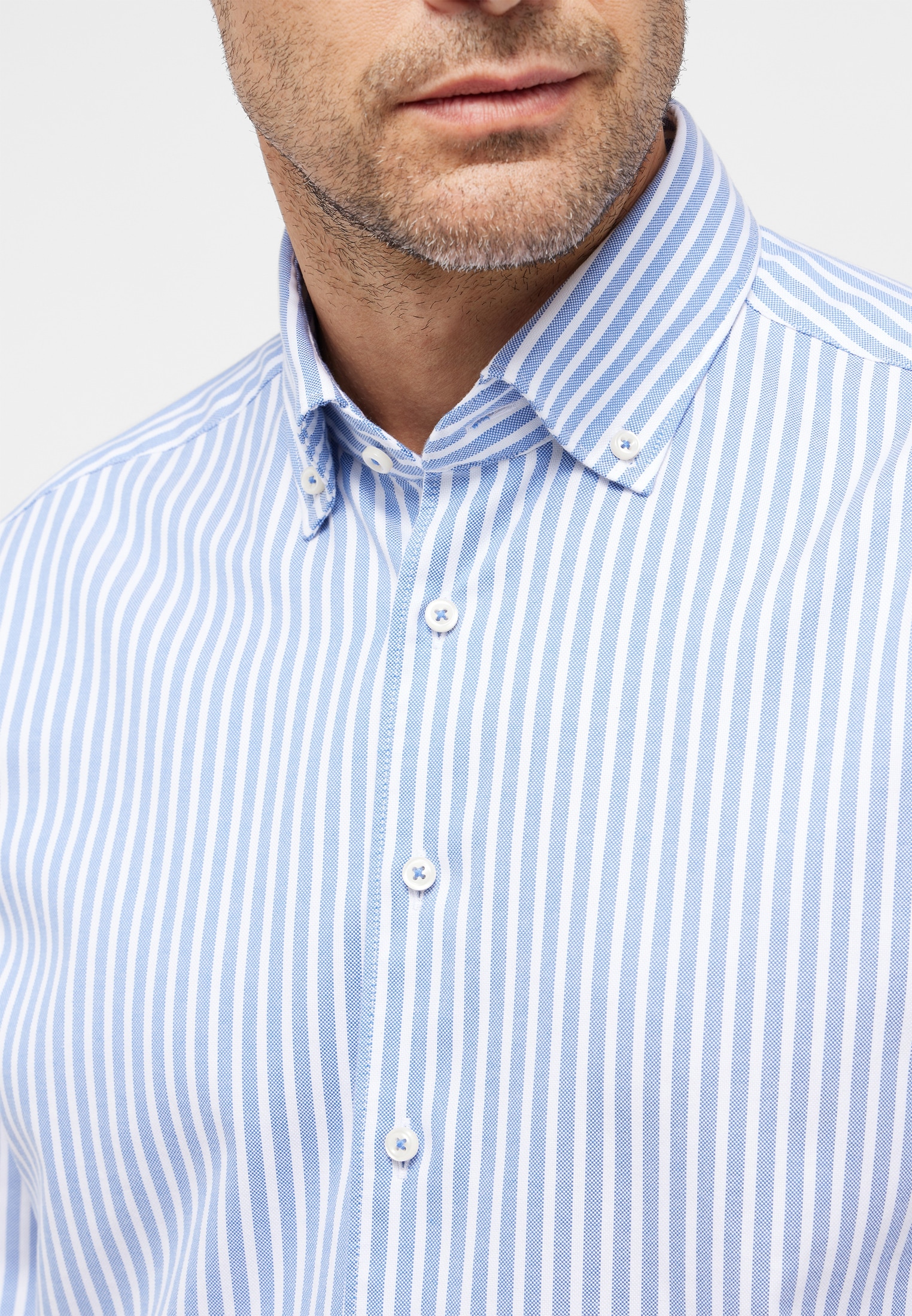 Eterna Langarmhemd »MODERN FIT«, EASY IRON (bügelleicht)