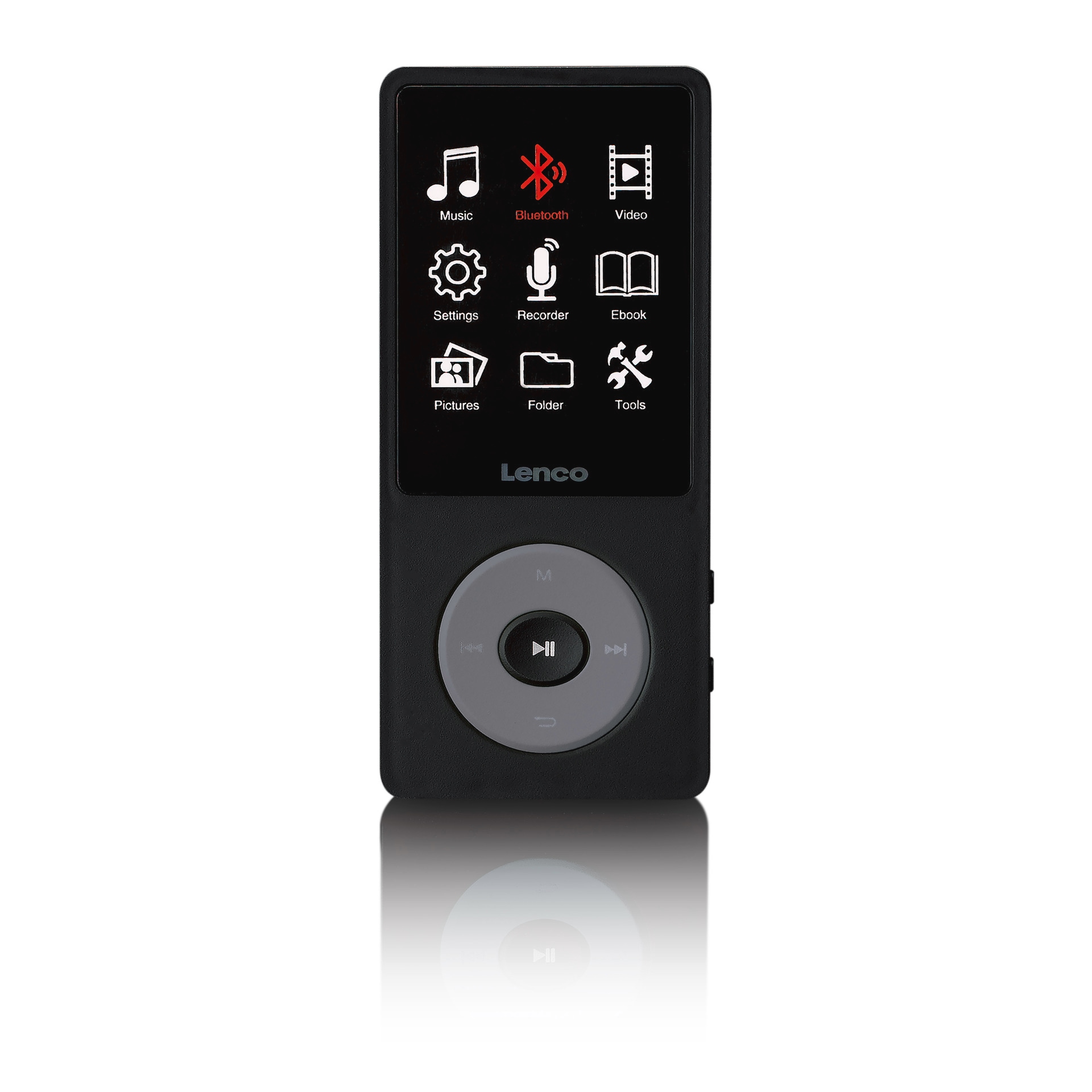 Lenco MP4-Player »Xemio-860 MP4-Player mit Display Akku BT 8GB«