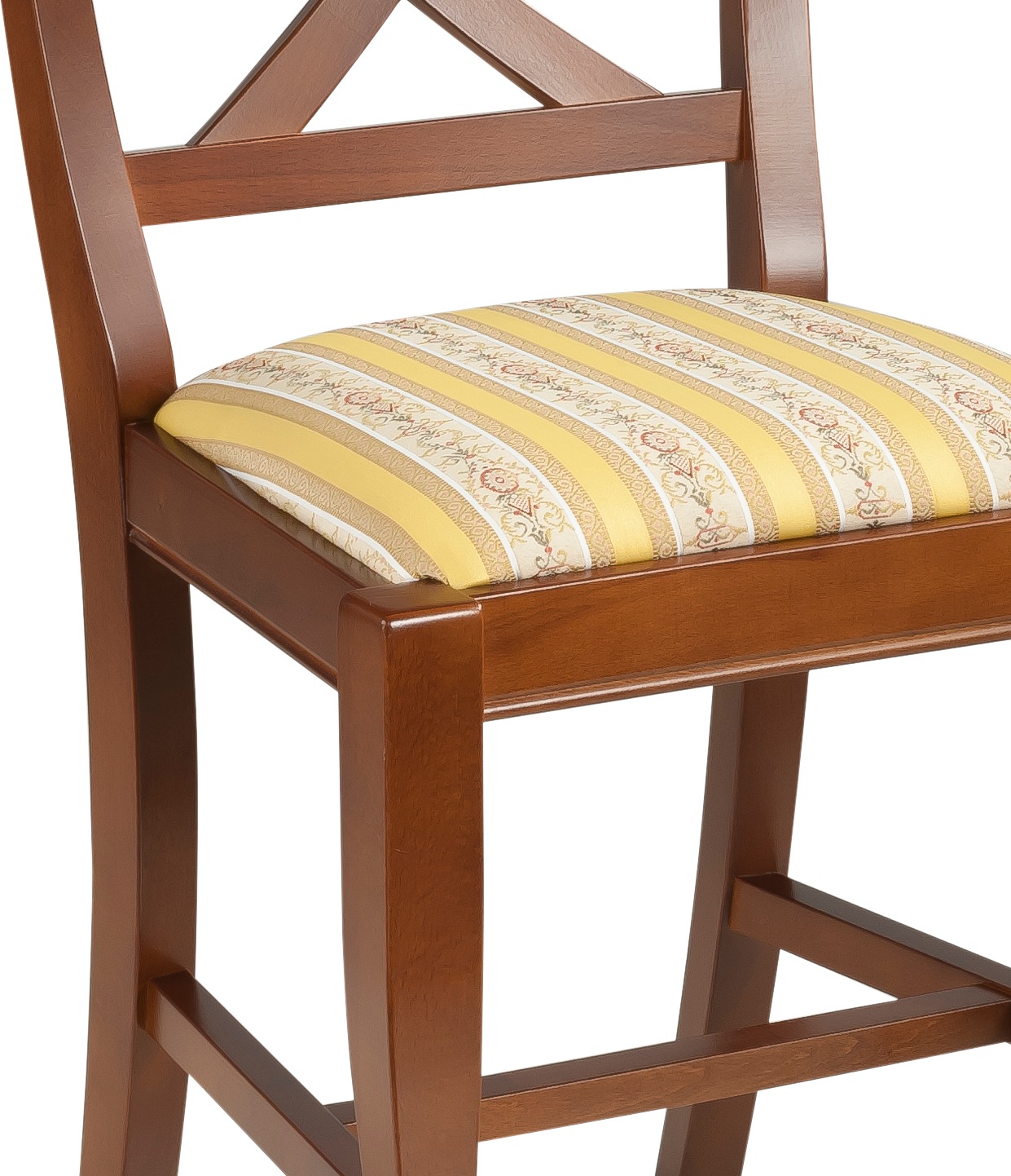 Home affaire 4-Fußstuhl »Sofia«, 1 St., Baumwolle-Polyester, Breite 44 cm