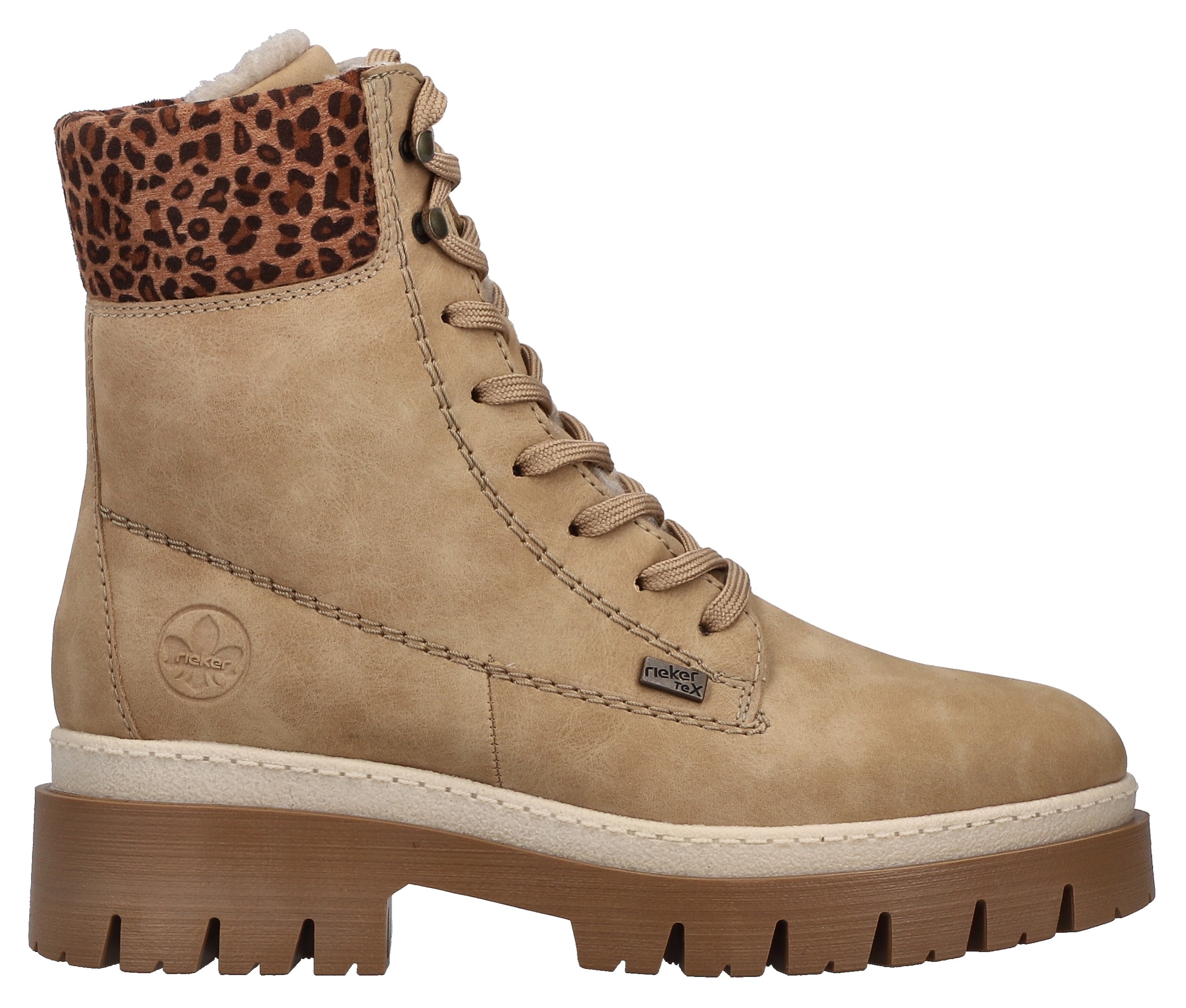 Rieker Winterstiefelette  Plateauboots, Schnürboots mit wasserabweisender riekerTEX-Membran