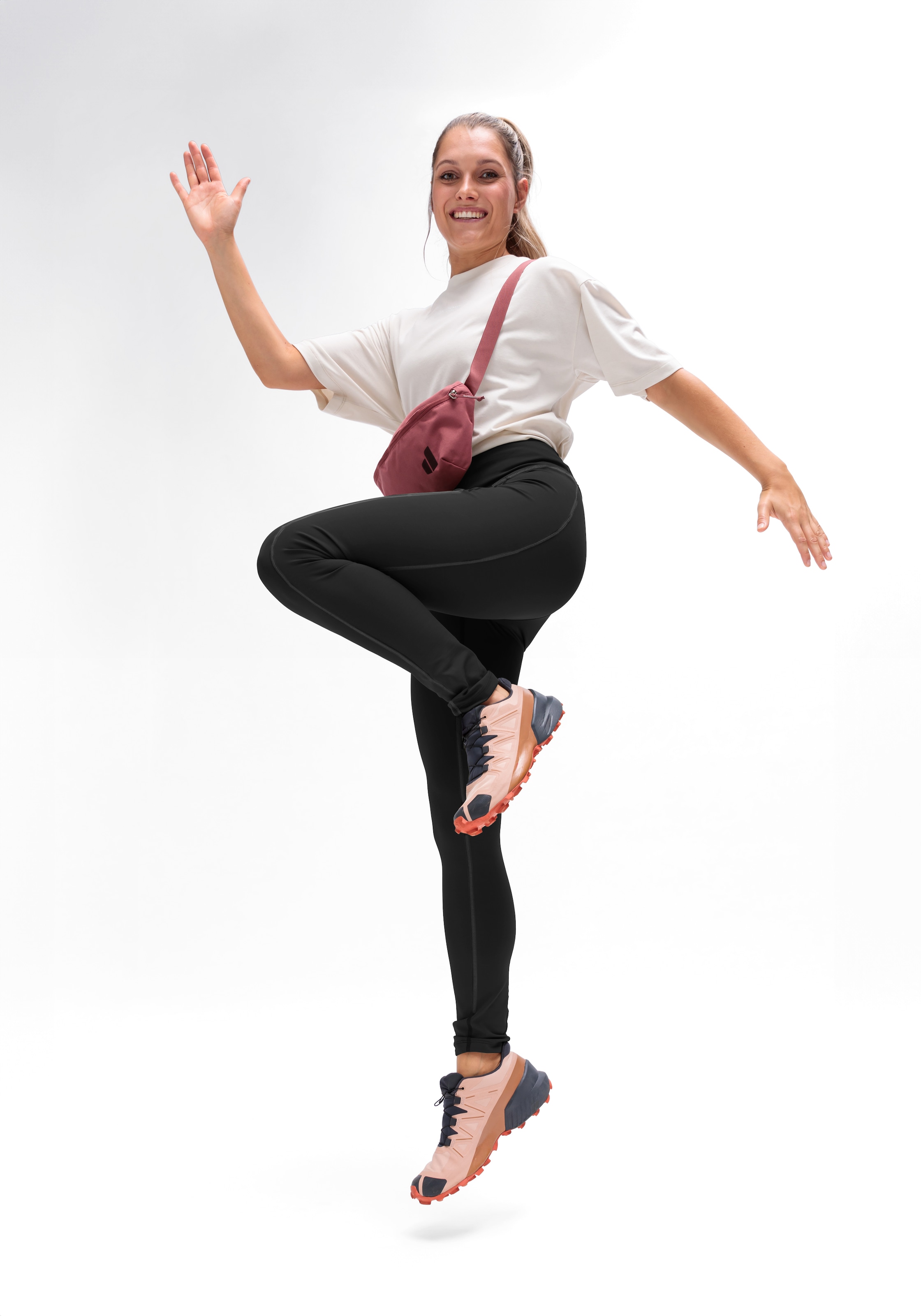 Maier Sports Funktionsleggings »Da-Tight el. MS FAV Long Tight W«  bequeme Passform, für Wandern und aktive Unternehmungen