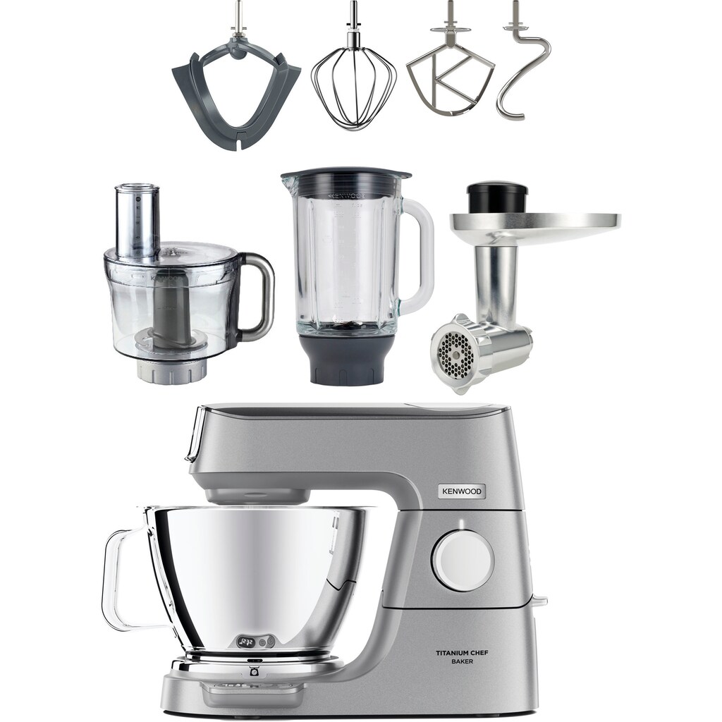 KENWOOD Küchenmaschine »Titanium Chef Baker KVC85.594SI«