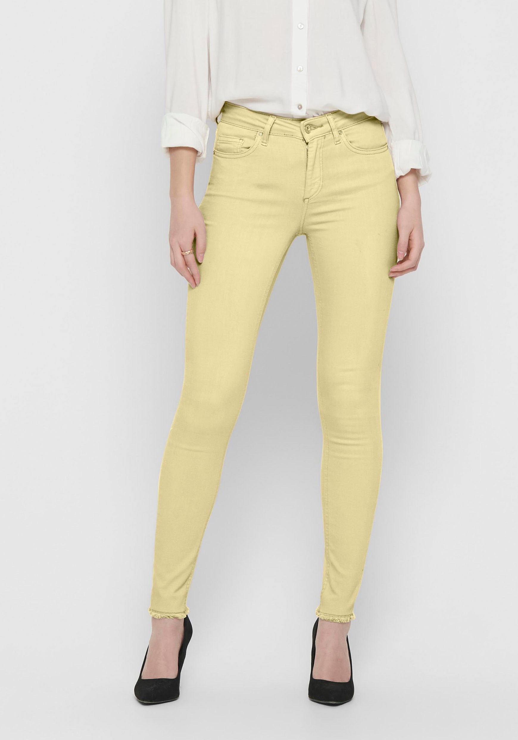 Only 5-Pocket-Hose »ONLBLUSH MID SK ANK RAW«