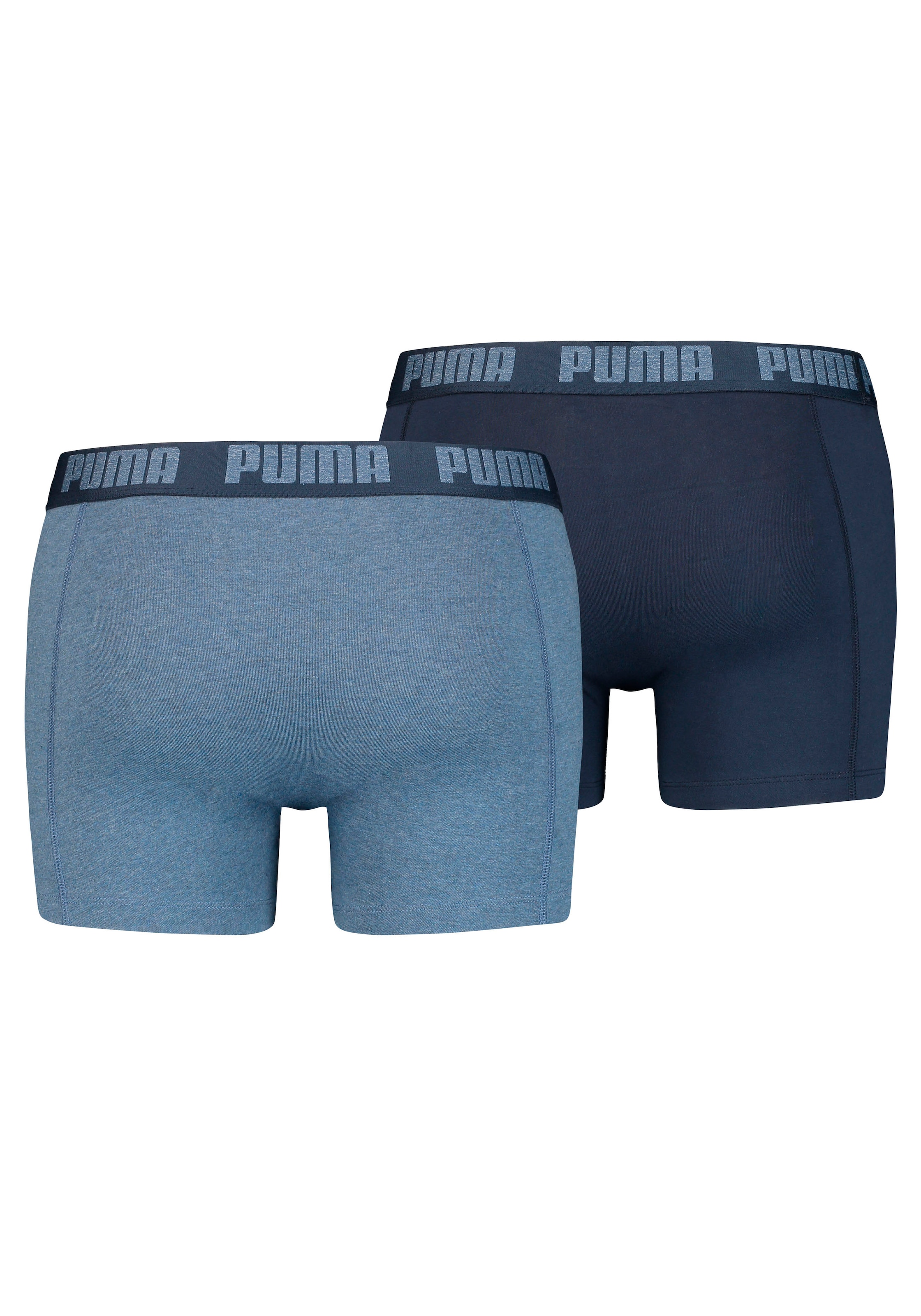 PUMA Boxer, (Packung, 2er Pack), mit breitem Logobund, elastisch