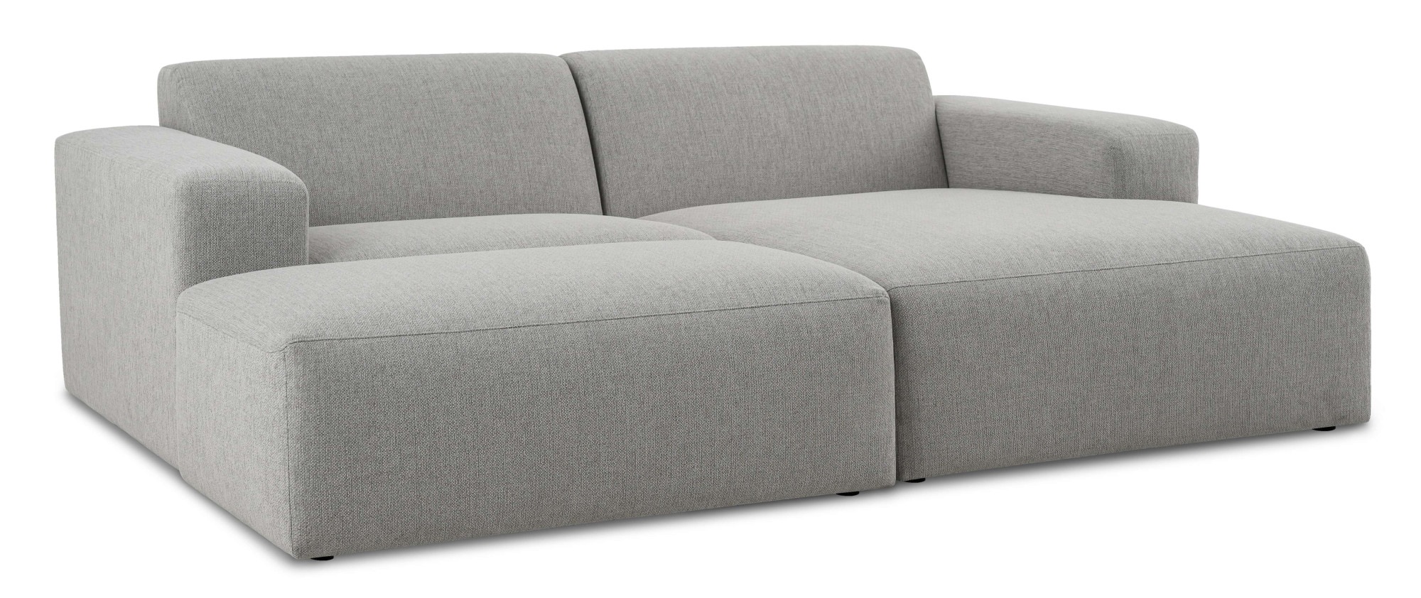 INOSIGN Ecksofa »Koa,228cm, L-Form, Modulsofa, Webstoff, Cord«, Designsofa, Set, Hocker inklusive, weicher Lounge-Sitzkomfort