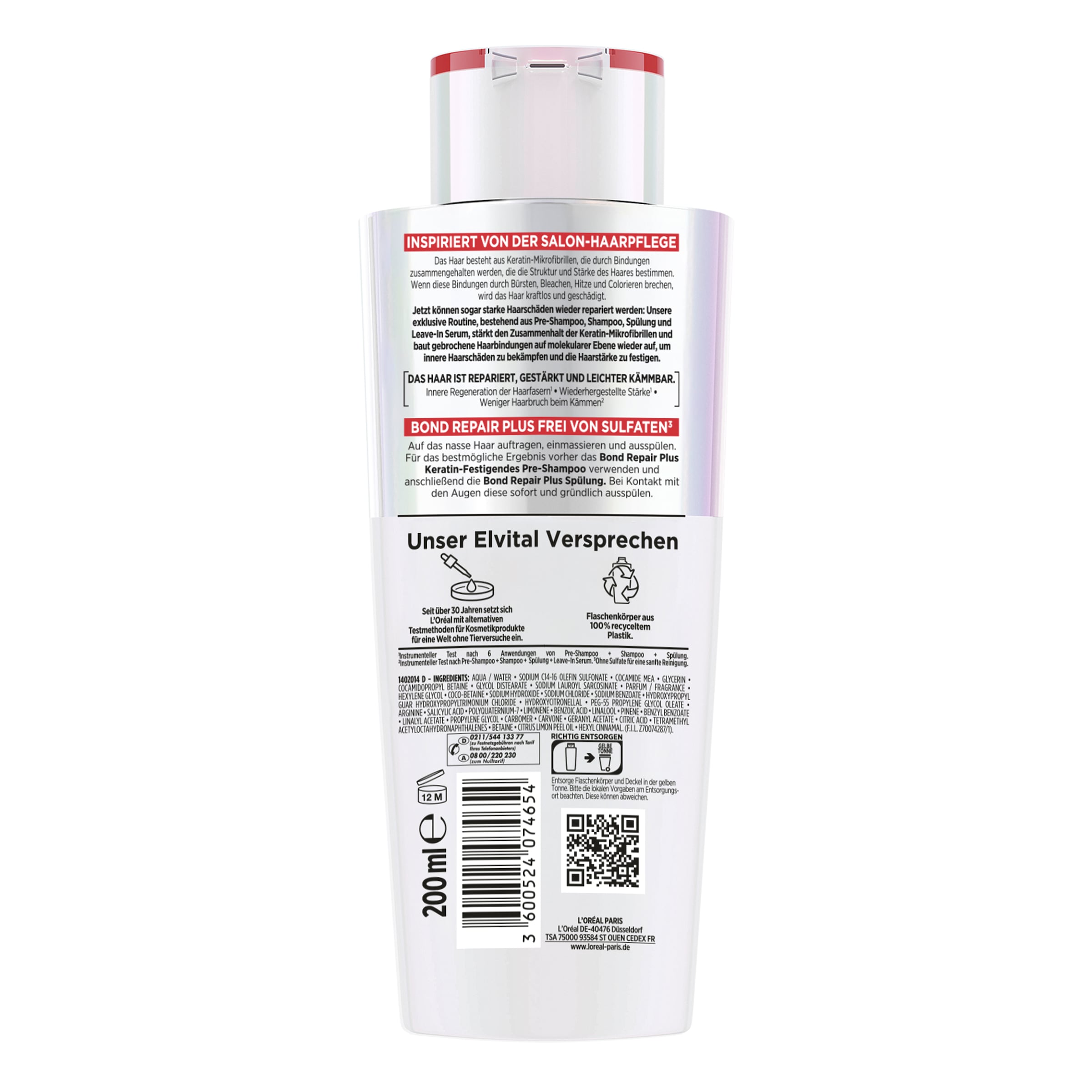 L'ORÉAL PARIS Haarshampoo »L'Oréal Paris Elvital Bond Repair Shampoo«