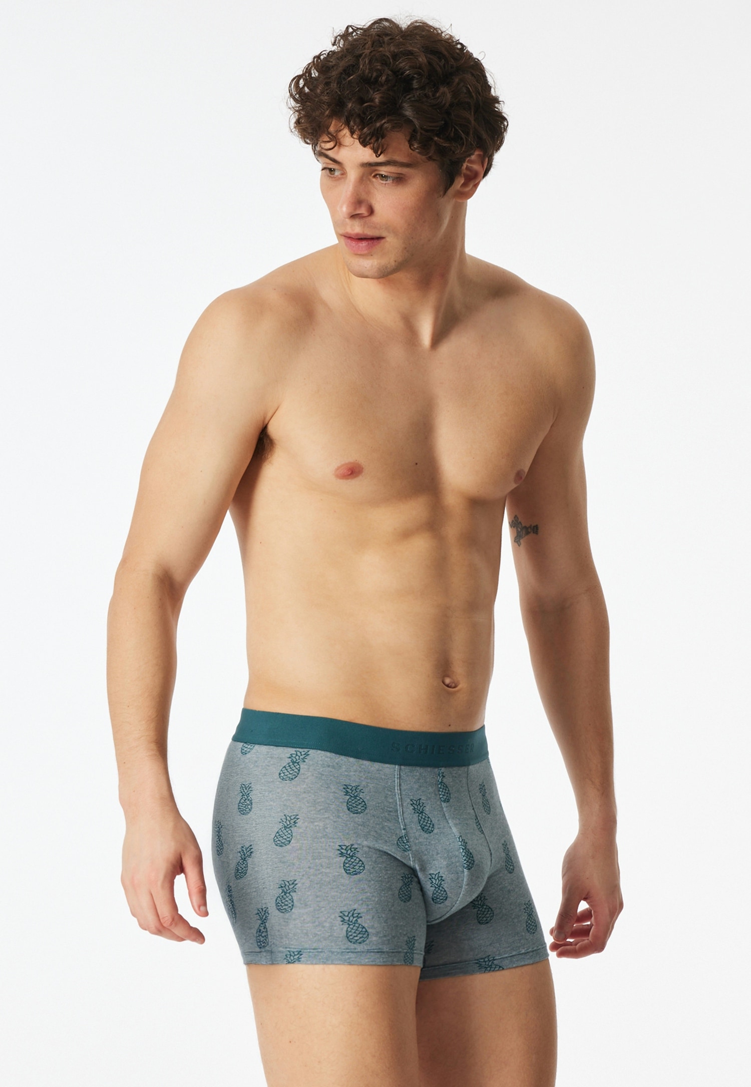 Schiesser Boxershorts »95/5 Multipacks« ohne Eingriff, angenehm weich