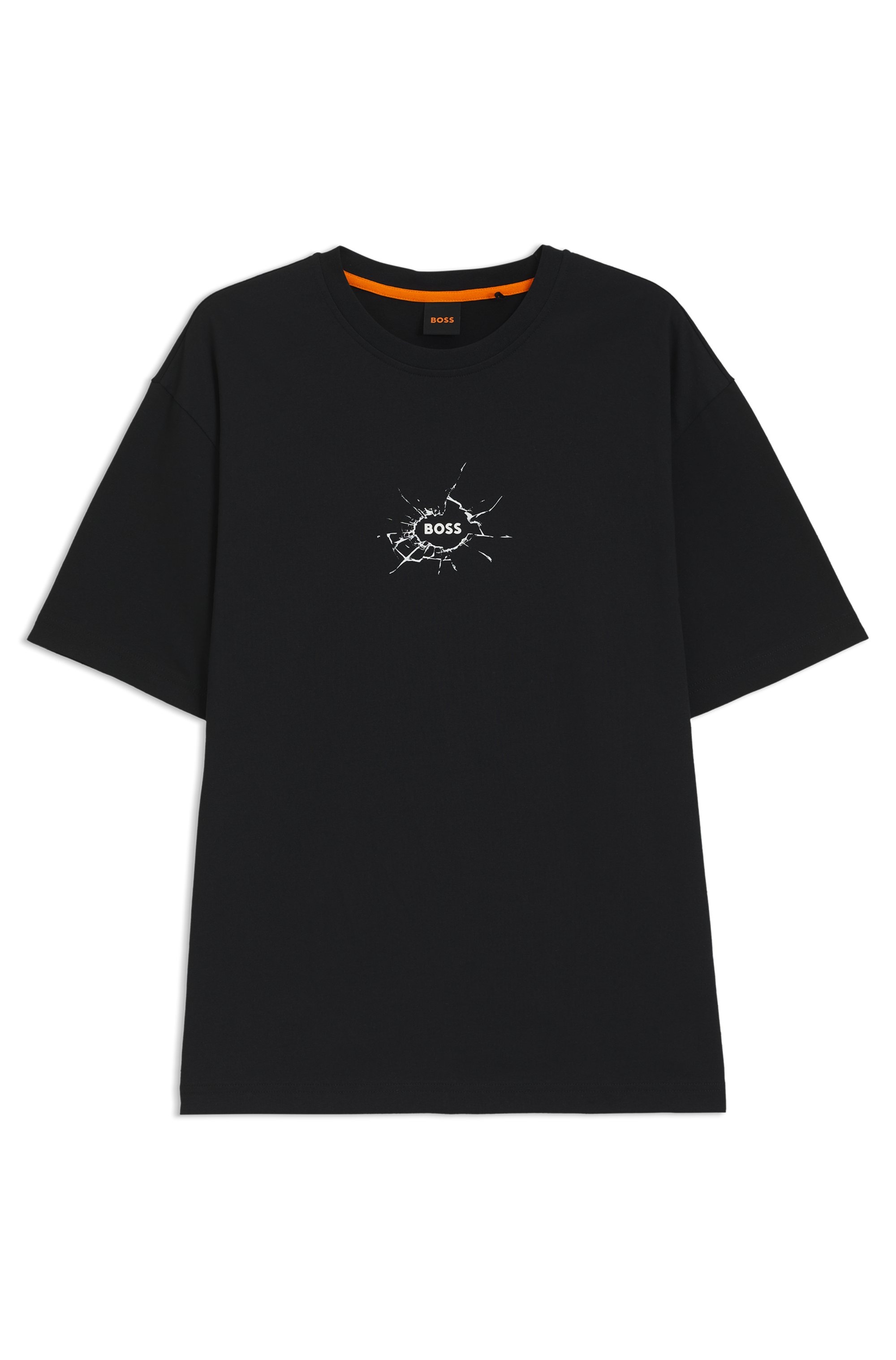 BOSS ORANGE T-Shirt »Te voyage«, mit coolem Logo-Druck