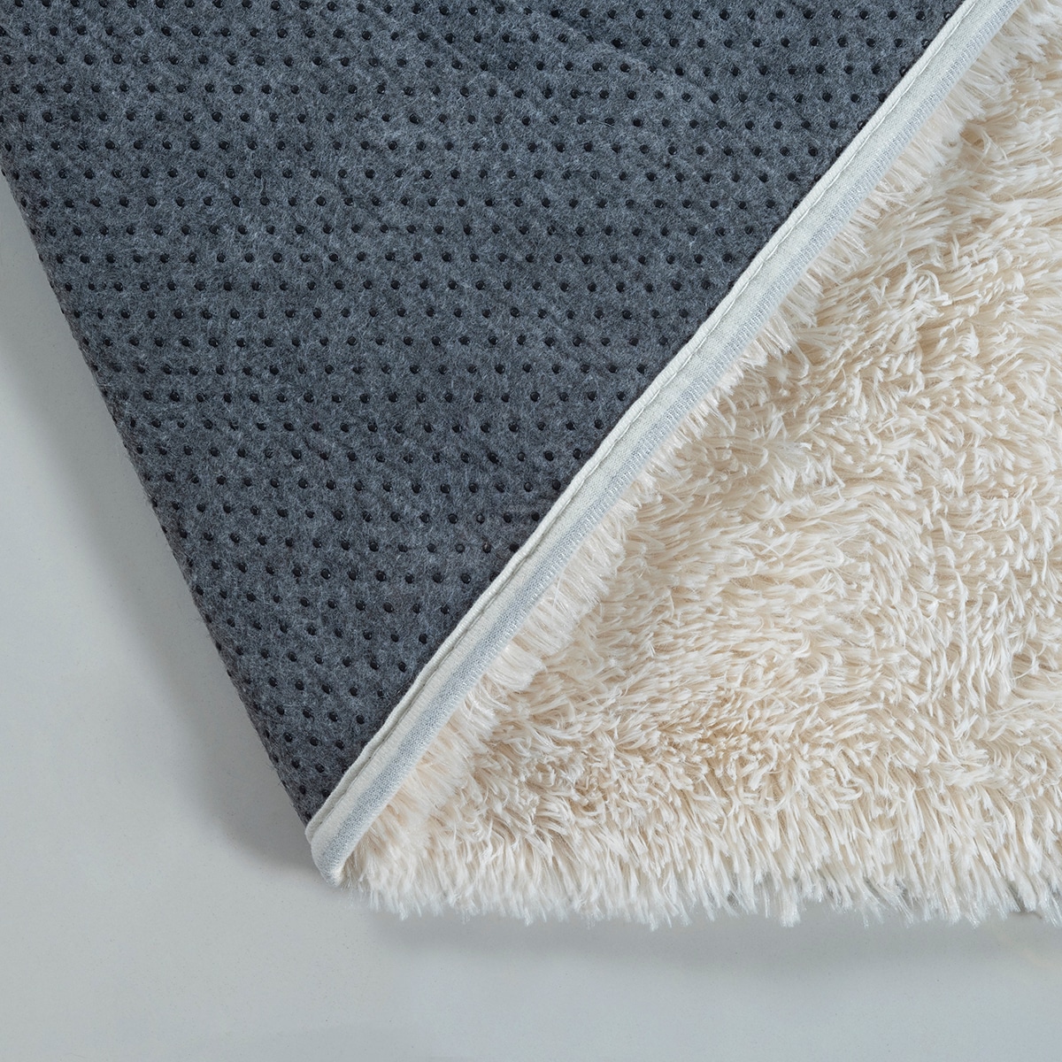 the carpet Teppich »Soft Shaggy« rund 35 mm Höhe Flauschiger Hochflor Teppich, Wohnzimmer, Anti-Rutsch Unterseite