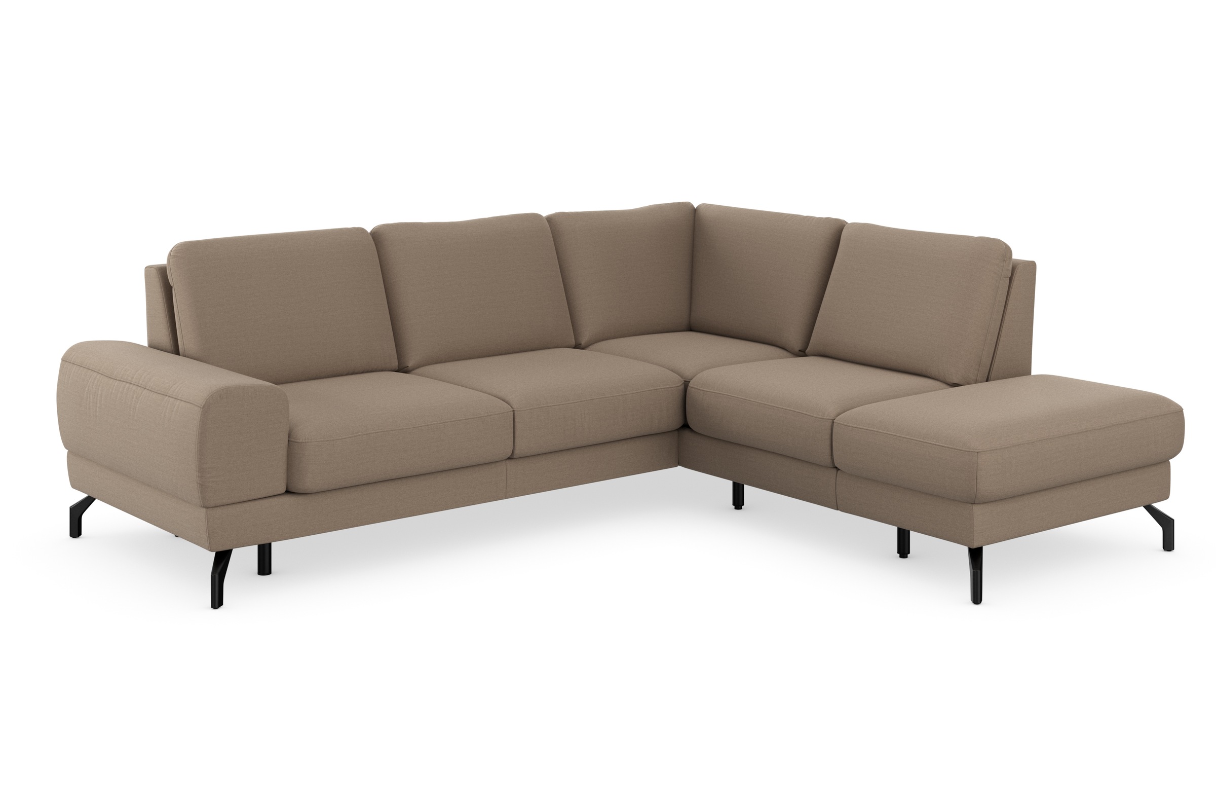 sit&more Ecksofa »Cinturo L-Form«, inklusive Sitztiefenverstellung und Federkern, Sitzhöhe 45 cm