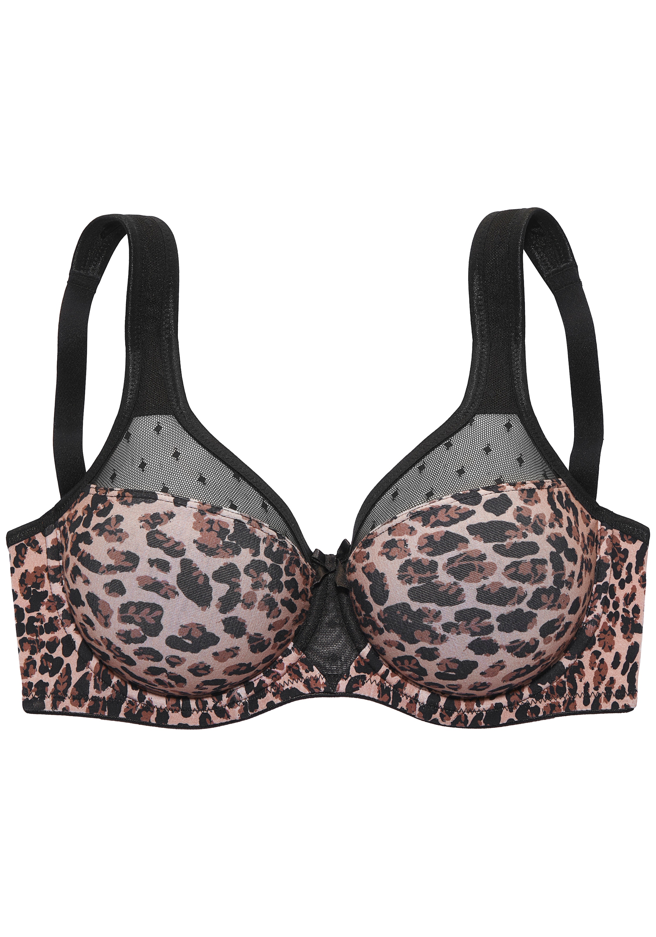 Nuance Minimizer-BH mit Leo-Druck aus trageangenehmer Baumwolle