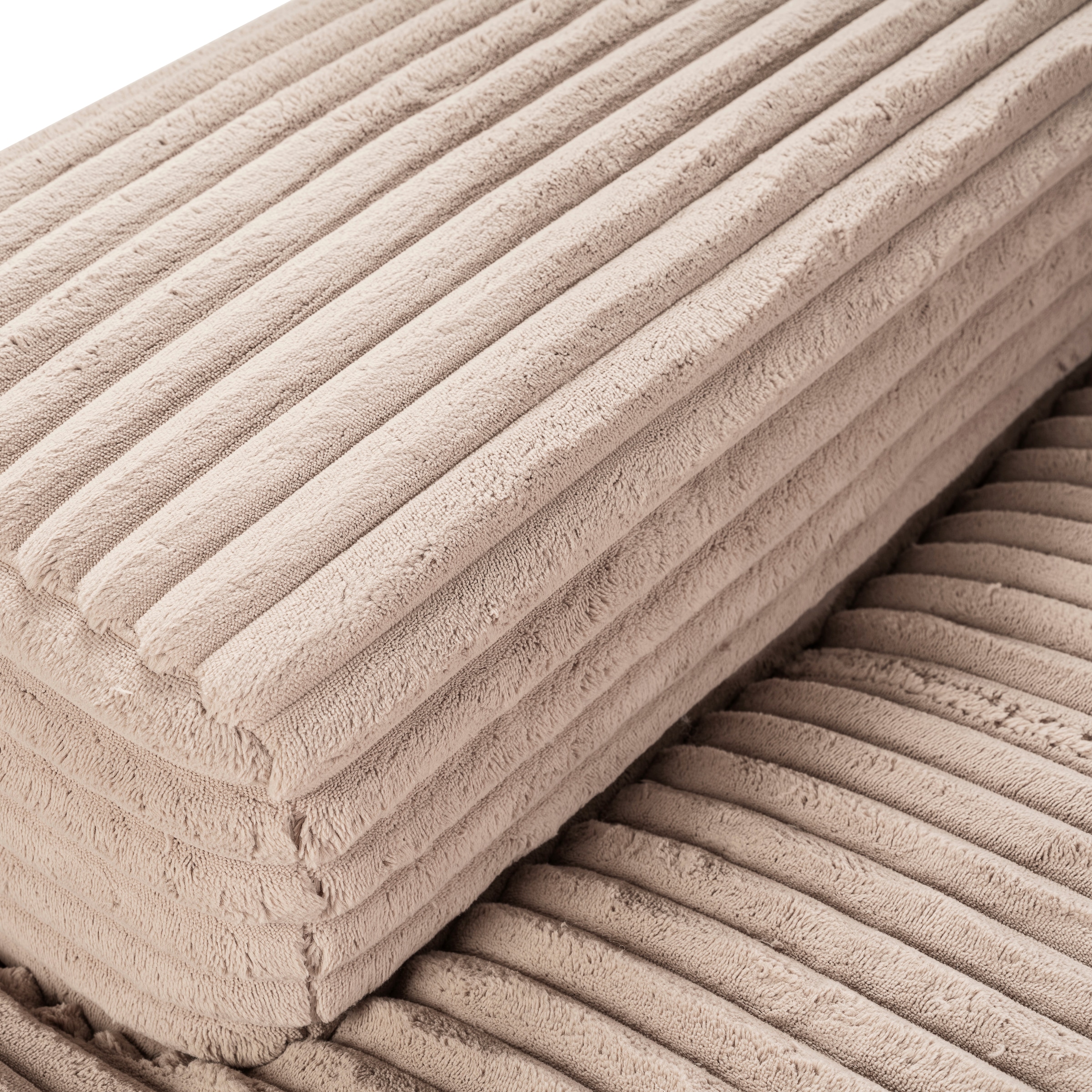 WERK2 Ecksofa Rozzana, in modischem Cord-Bezug