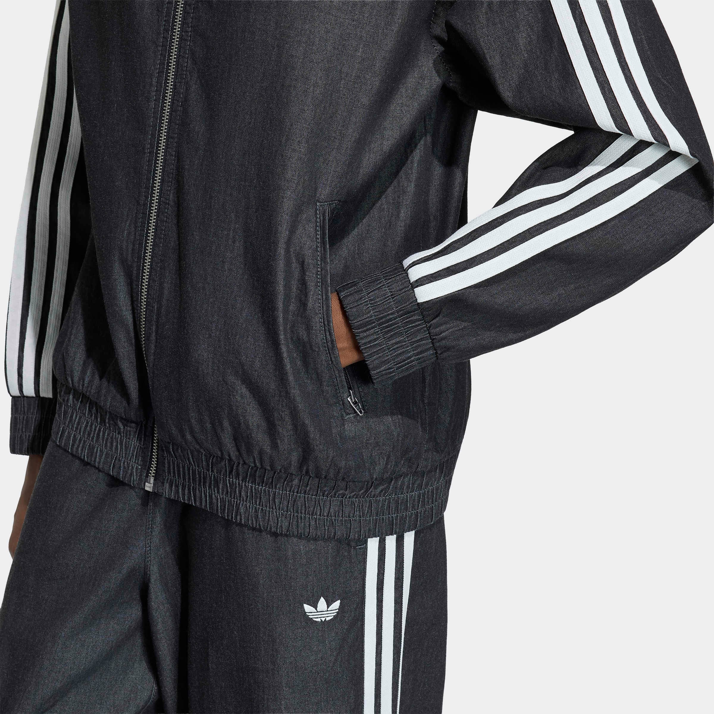 adidas Originals Outdoorjacke »DENIM FB TT« für Erwachsene, mit Reißverschluss, aus Baumwolle